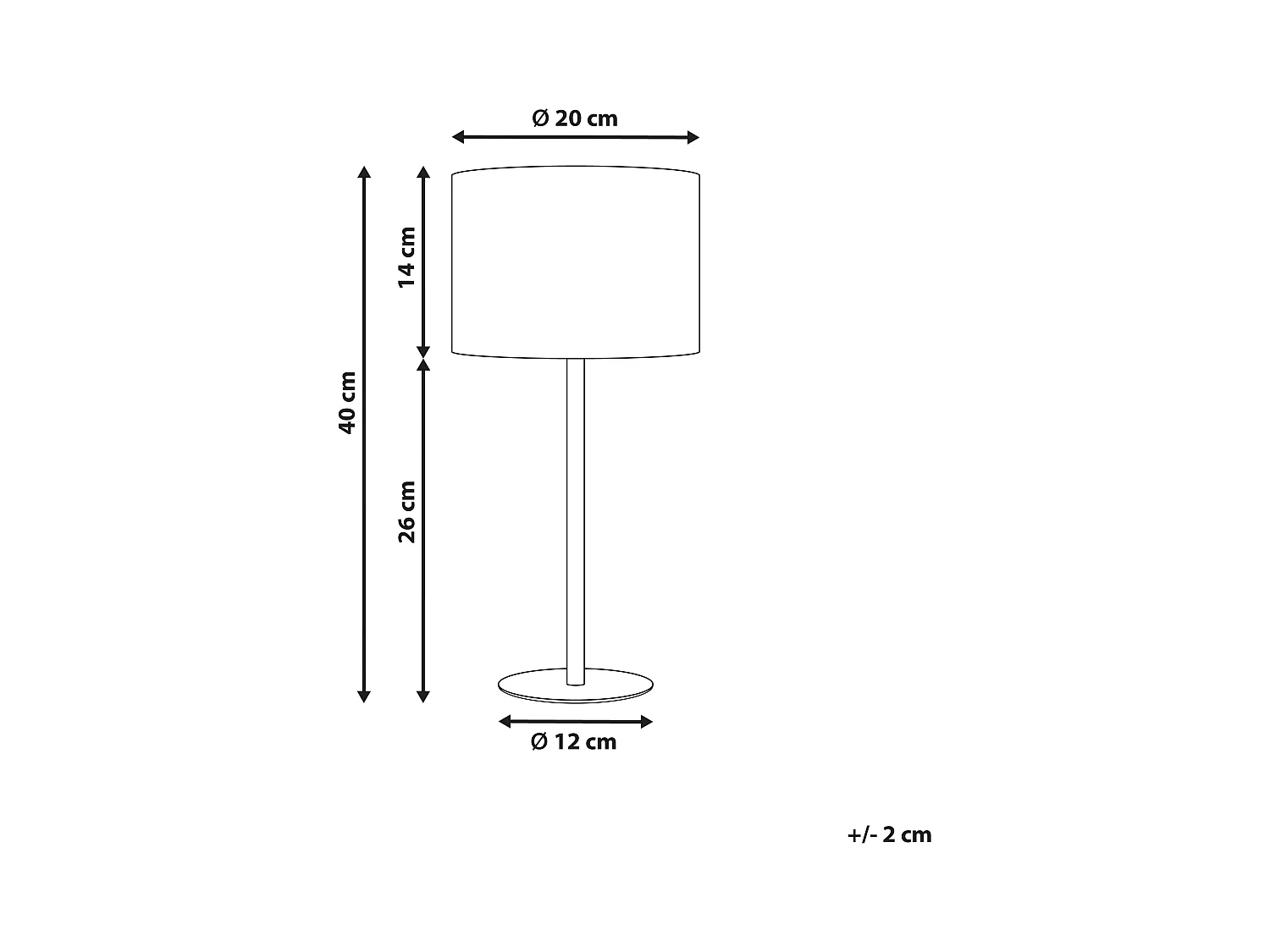 Lampe à poser VINAZCO Bouclé Blanc