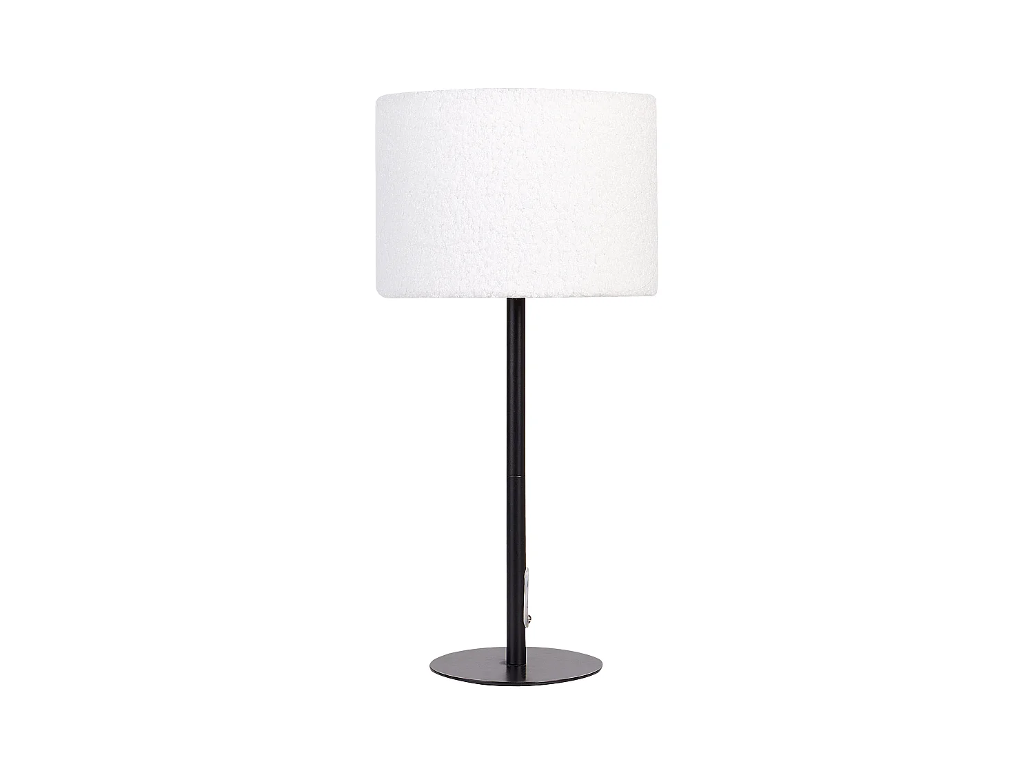 Lampe à poser VINAZCO Bouclé Blanc