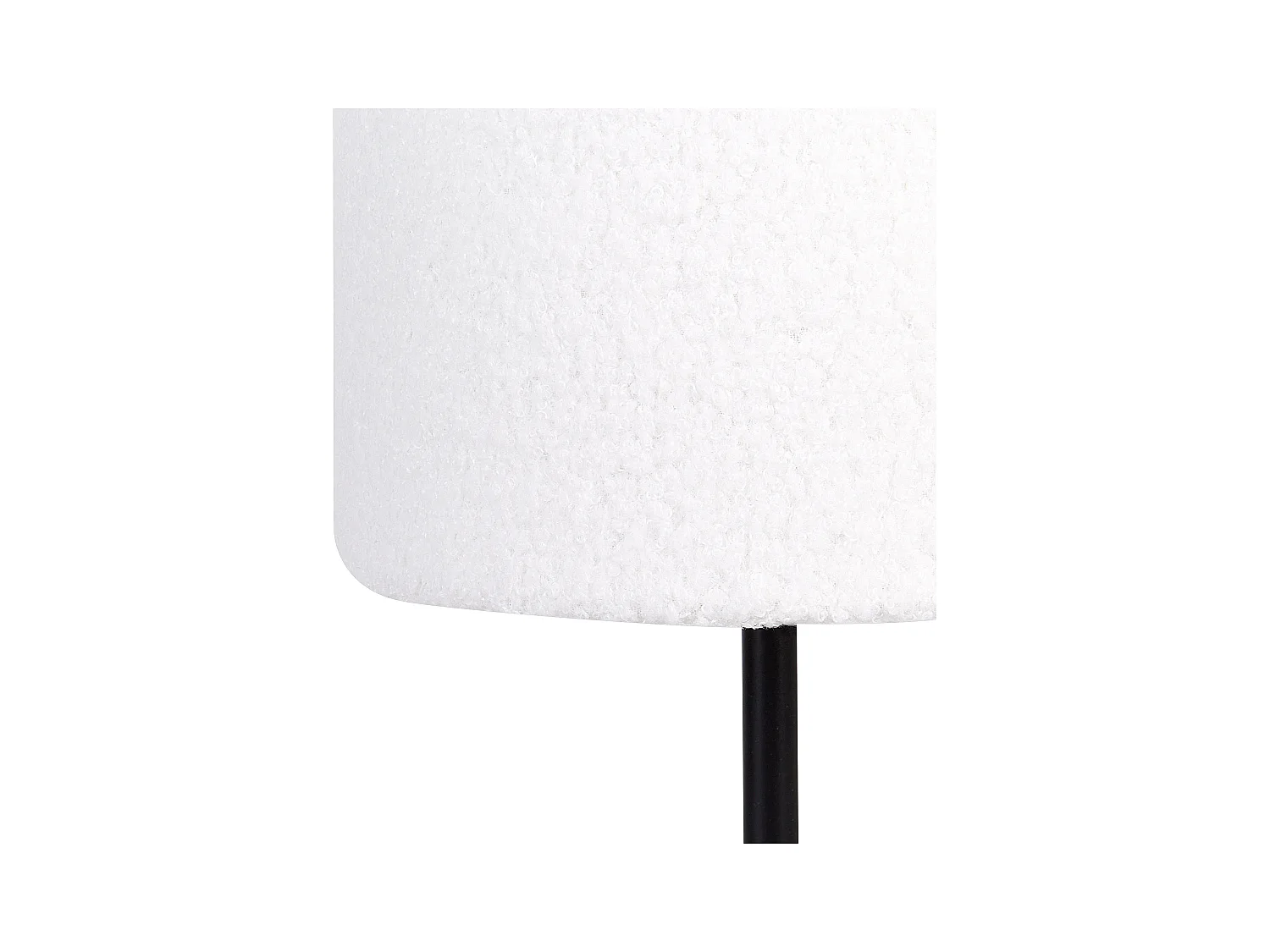 Lampe à poser VINAZCO Bouclé Blanc