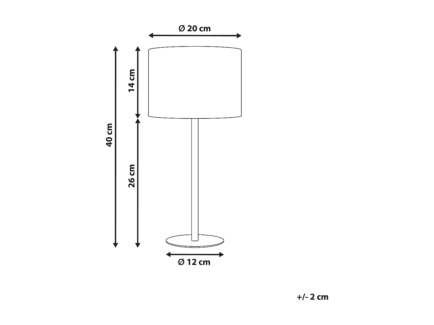 Lampe à poser VINAZCO Bouclé Blanc