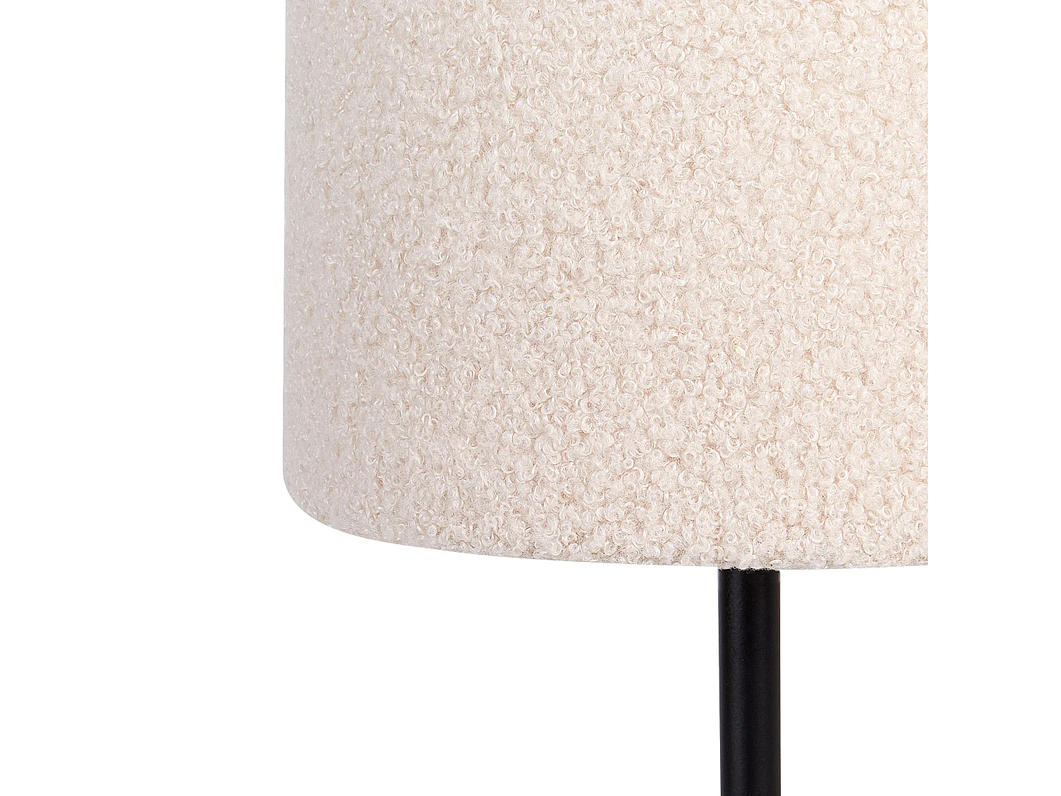 Lampe à poser VINAZCO Bouclé Beige