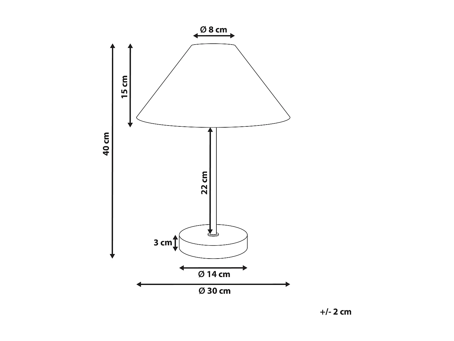 Lampa stołowa MOMBA Papierowa plecionka Czarny