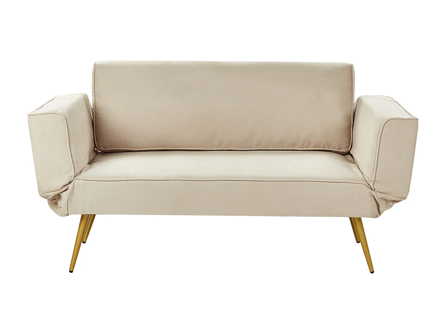 Slaapbank SAARELA Stof Beige 2-zitter