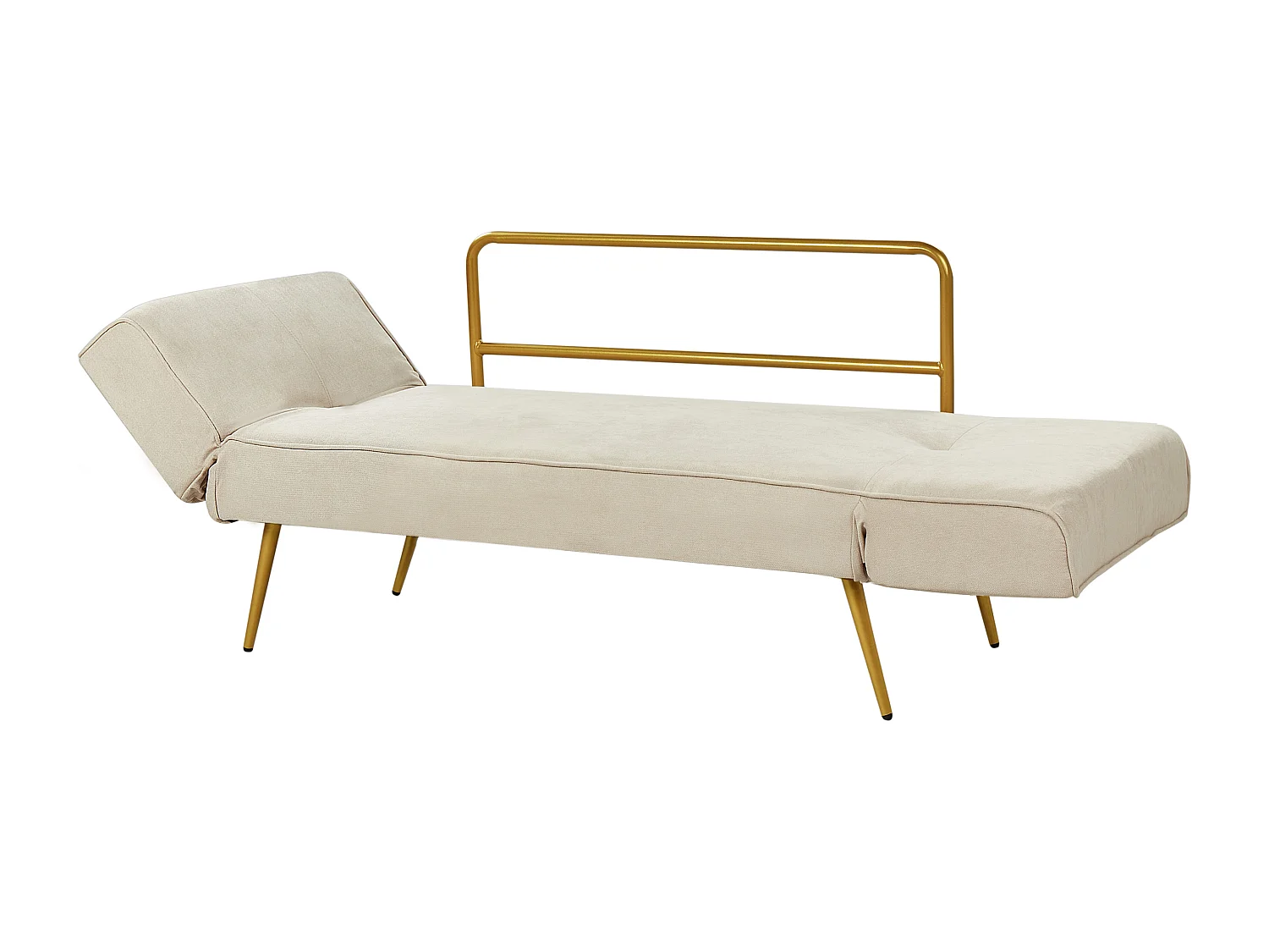 Slaapbank SAARELA Stof Beige 2-zitter