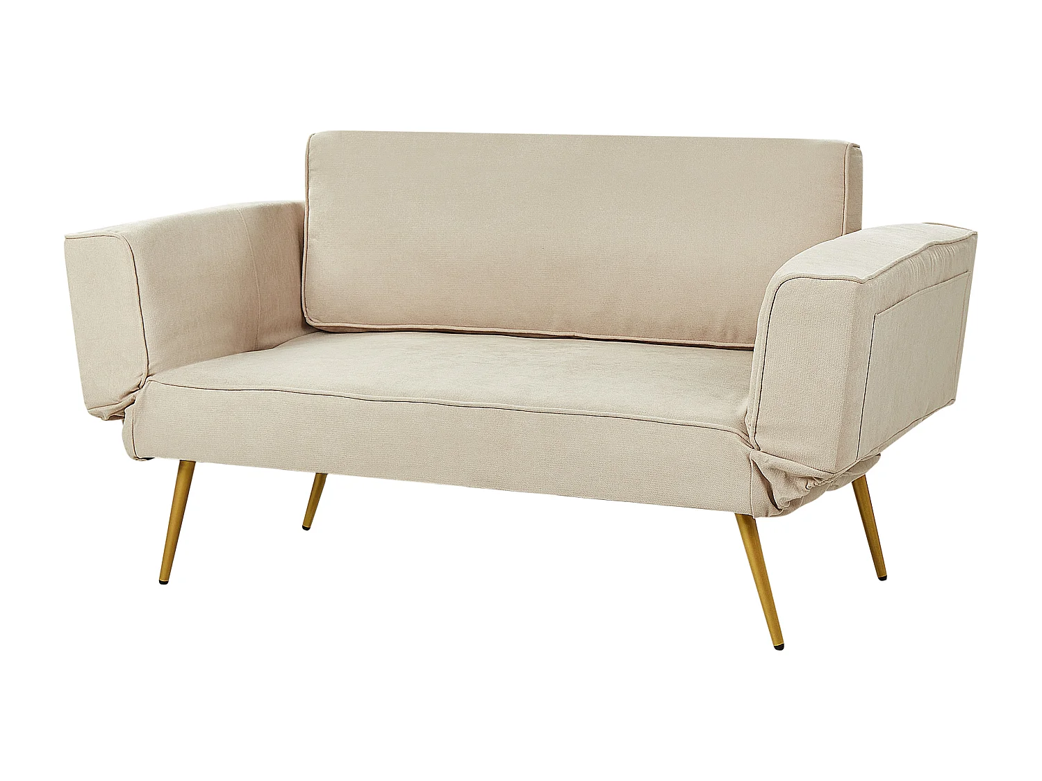 Slaapbank SAARELA Stof Beige 2-zitter