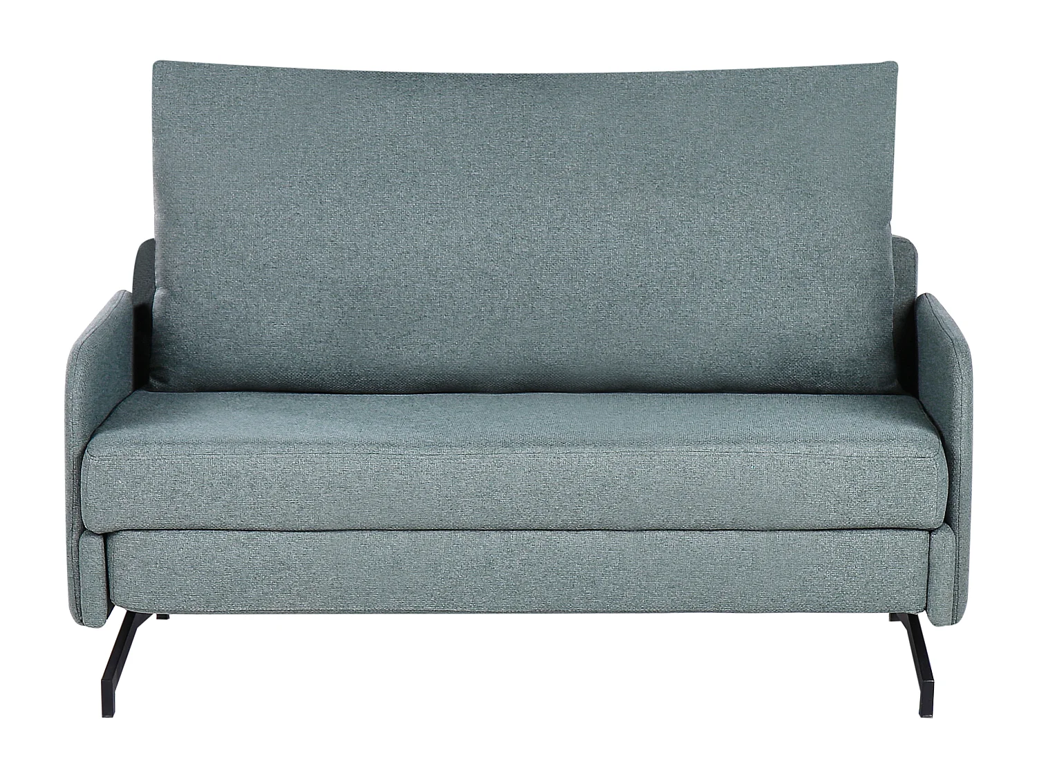 Canapé-lit 2 places BELFAST Tissu Vert