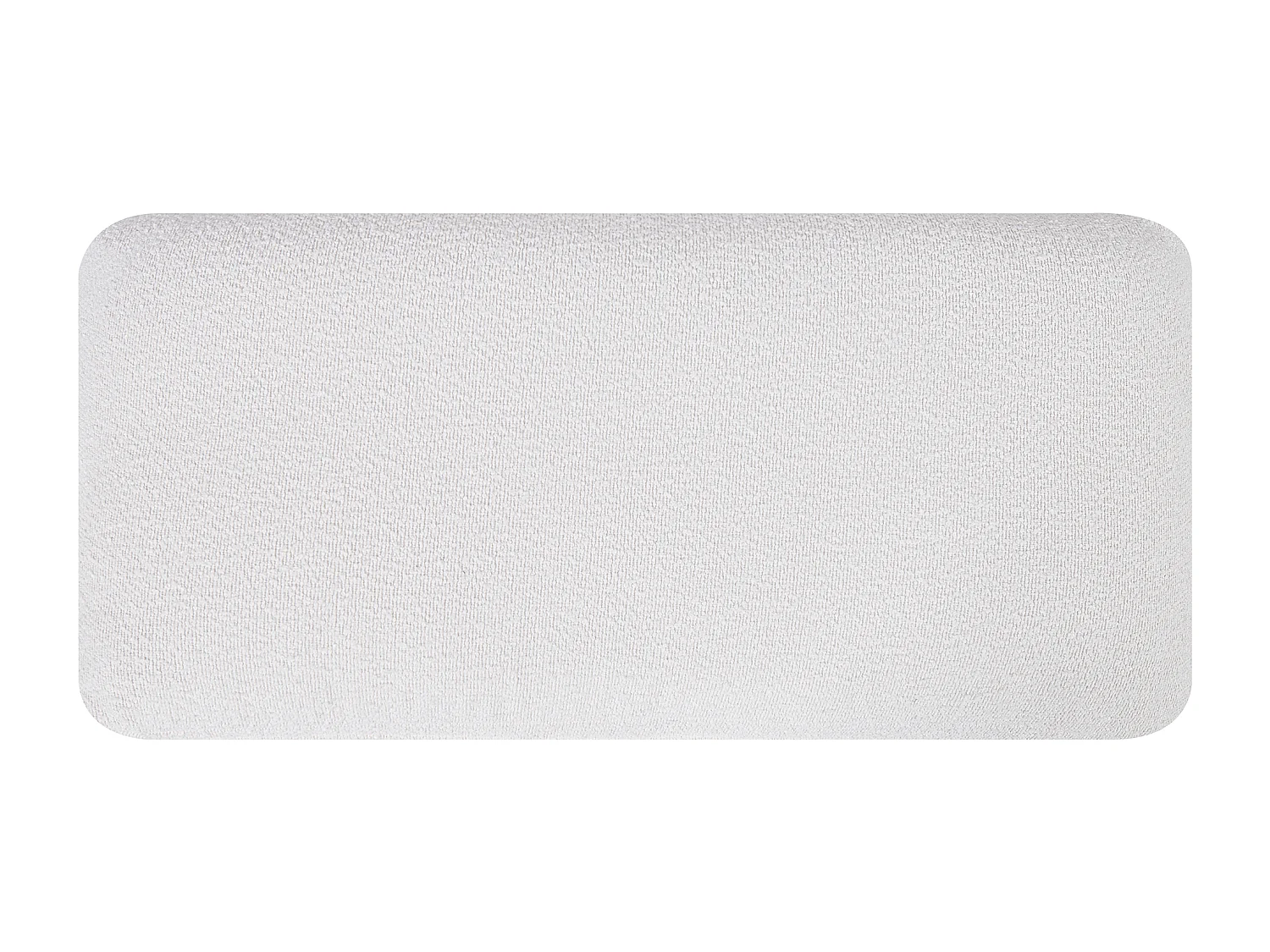 Bank KANSSELI Bouclé Wit 3-zitter