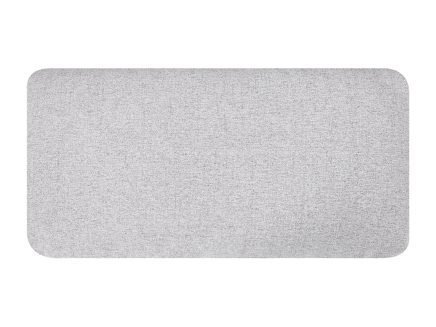 Divano KANSSELI Tessuto Grigio chiaro 3 posti