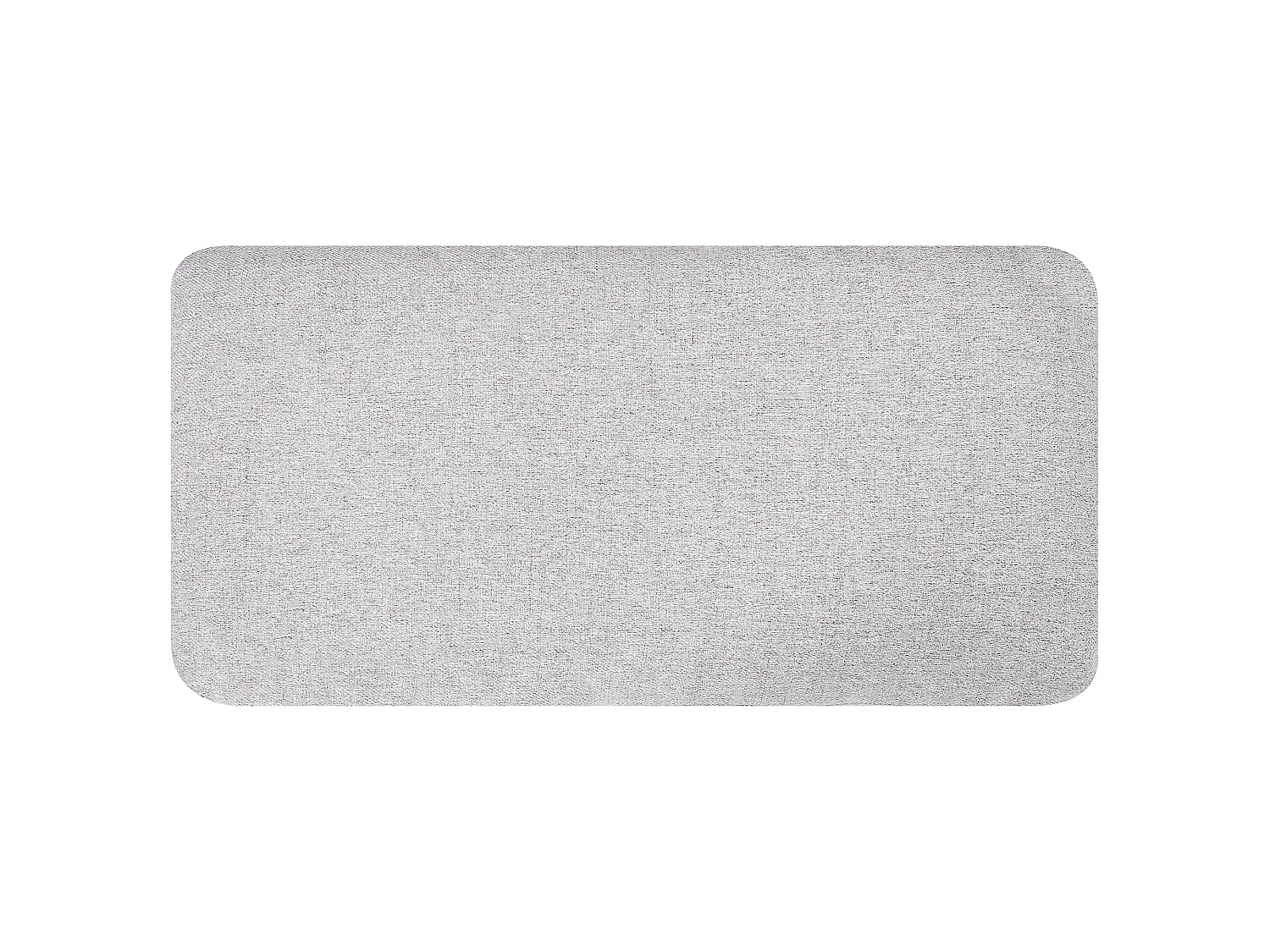 Sofa KANSSELI Stoff Hellgrau 3-Sitzer