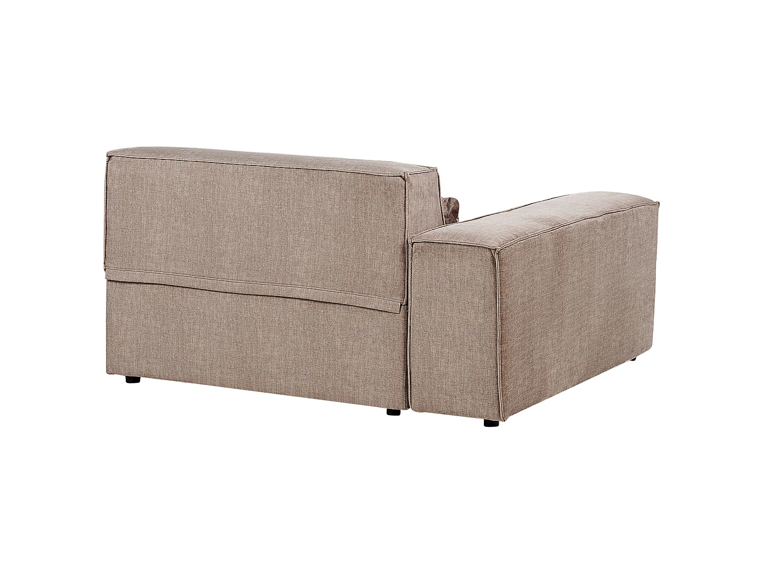 Modulaire bank HELLNAR Stof Lichtbruin 2-zitter