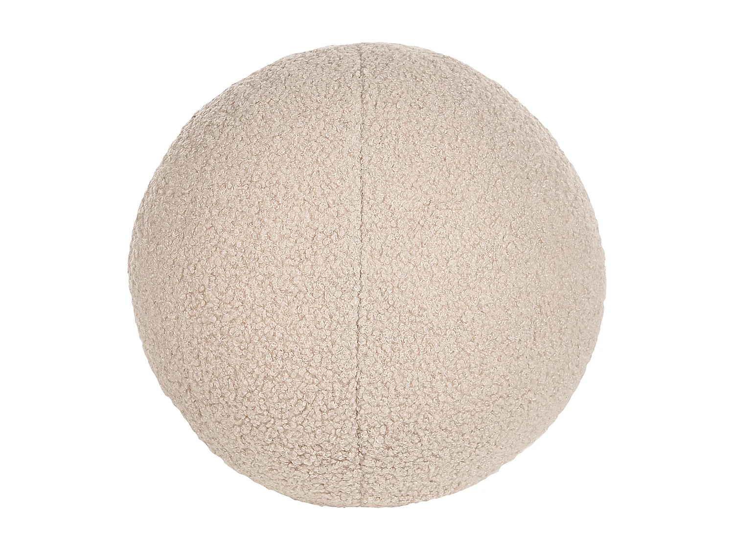 Canapé 3 places LEIREN Bouclé Beige