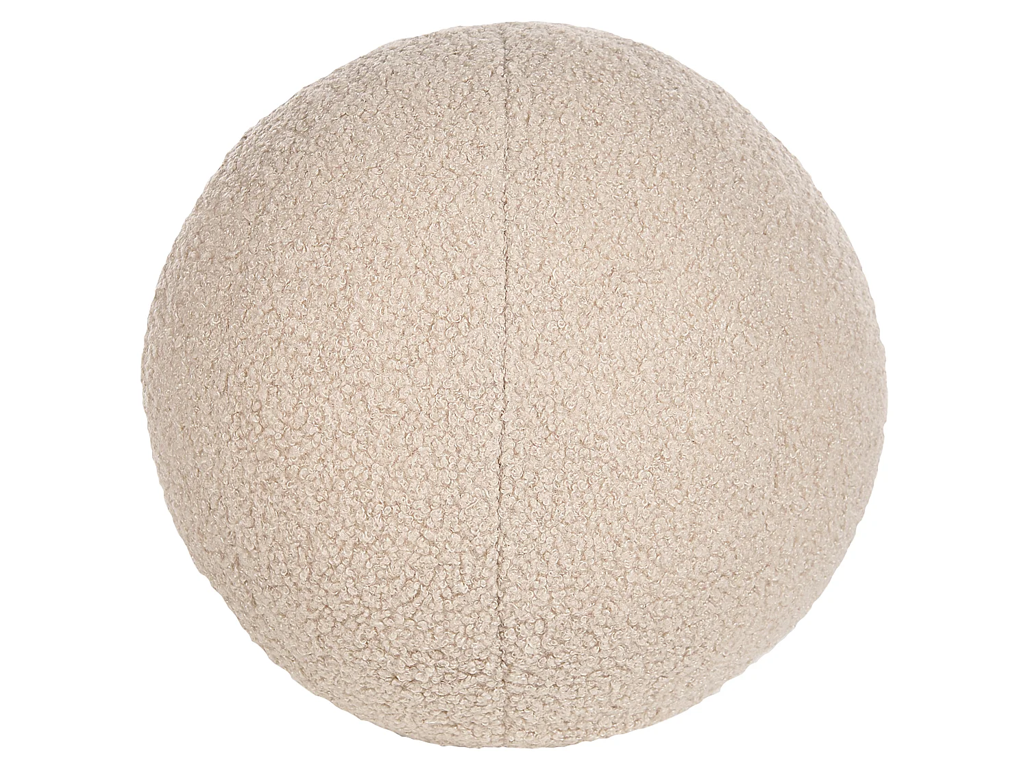 Bank LEIREN Bouclé Beige 3-zitter