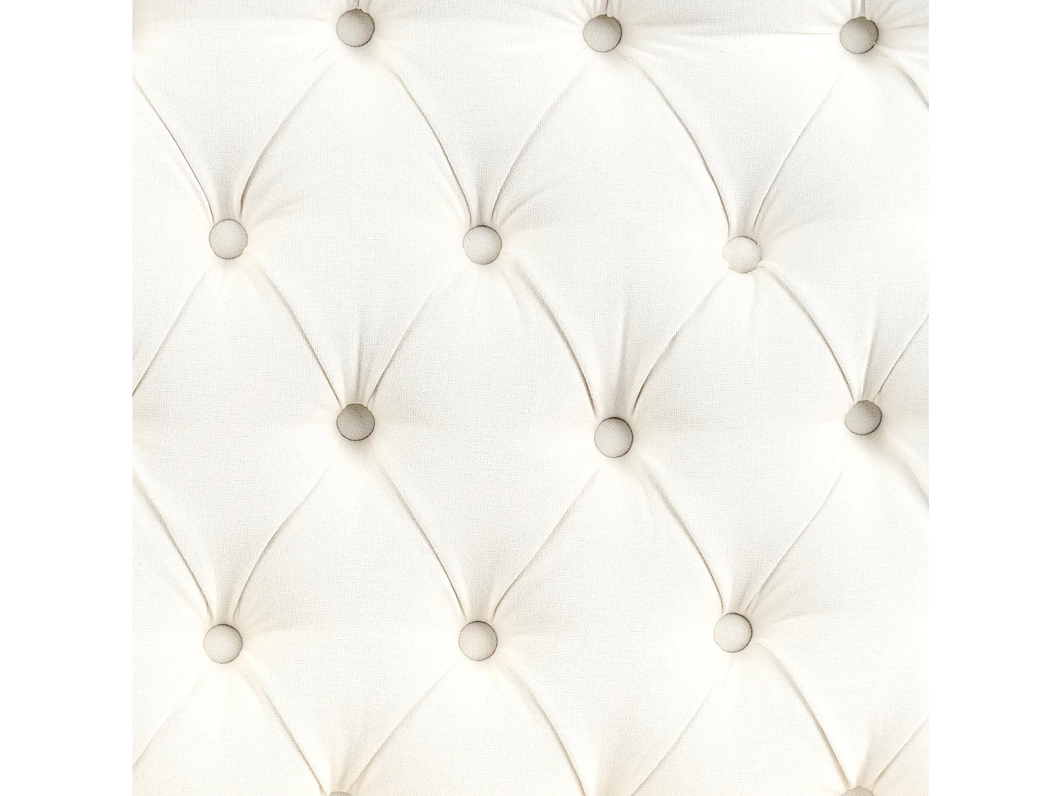 Modernes 2-Sitzer Küchensofa Stoffbezug creme Holzbeine Ohrensofa Torsby