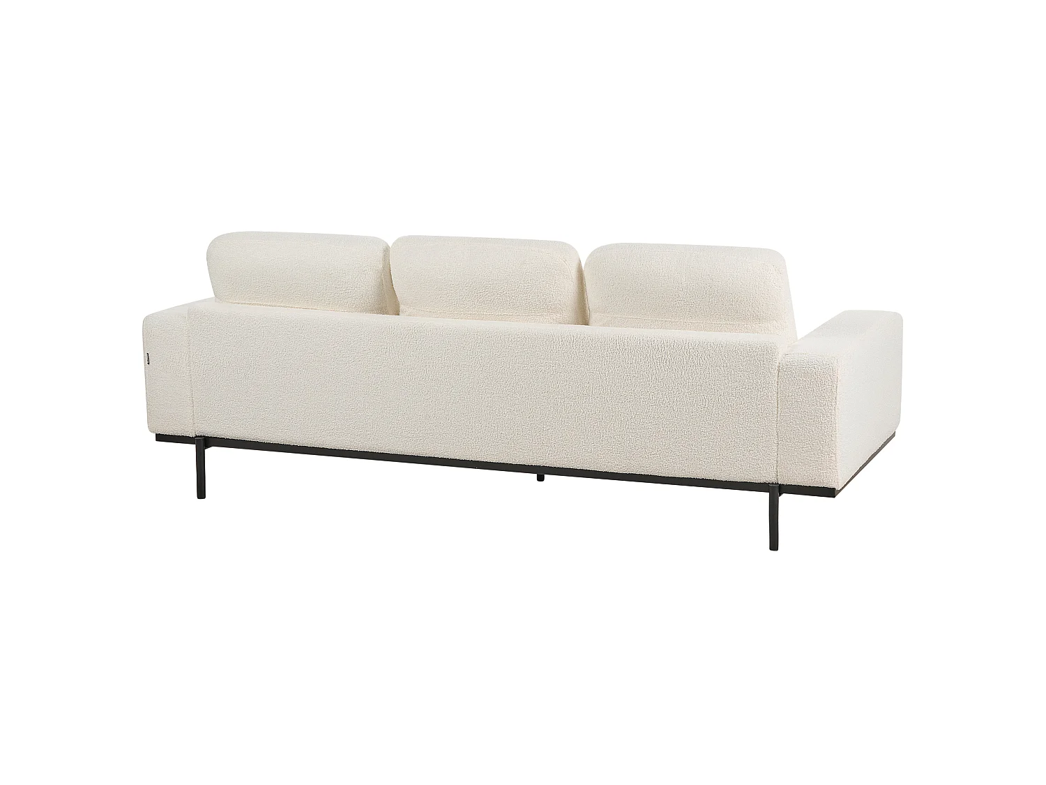 Soffa 3-sits SOVIK Bouclé Off-White