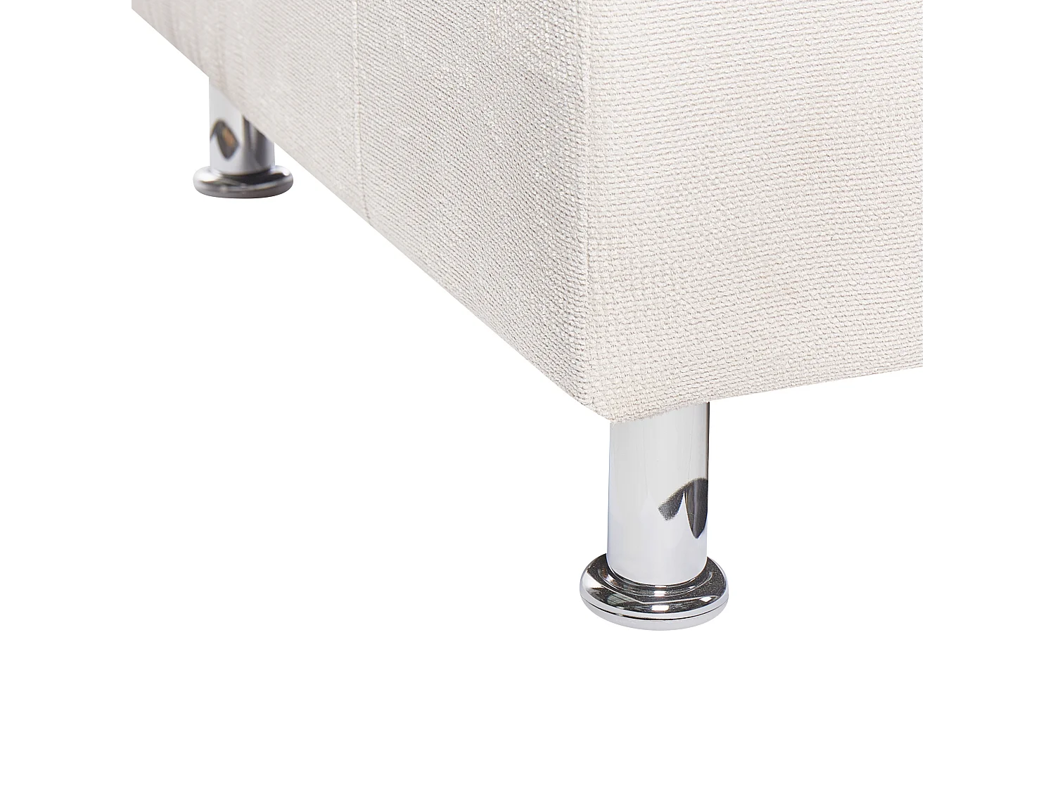 Bank FLORO Chenille Gebroken wit 3-zitter