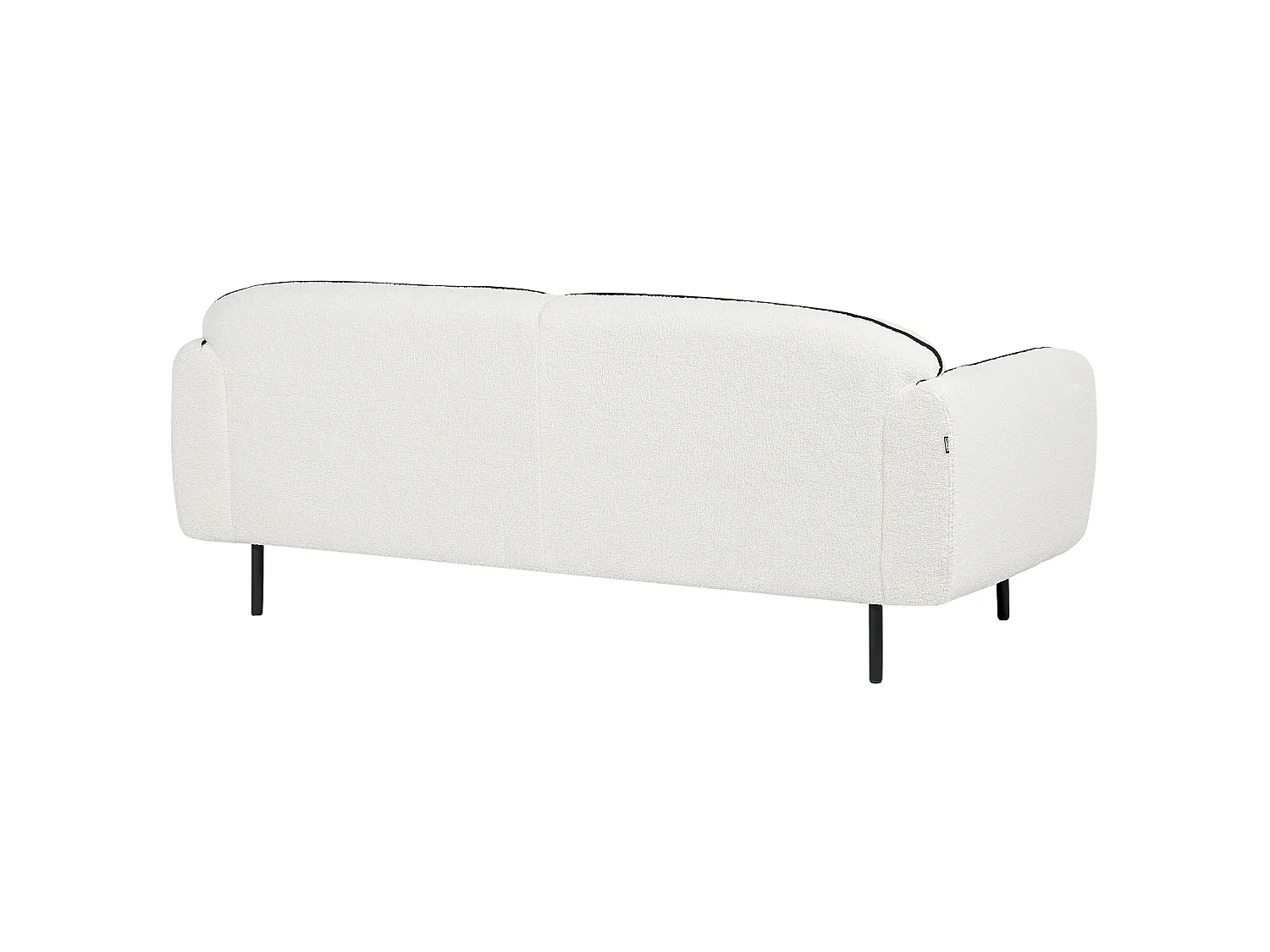 Divano TONSBERG Bouclé Bianco 3 posti