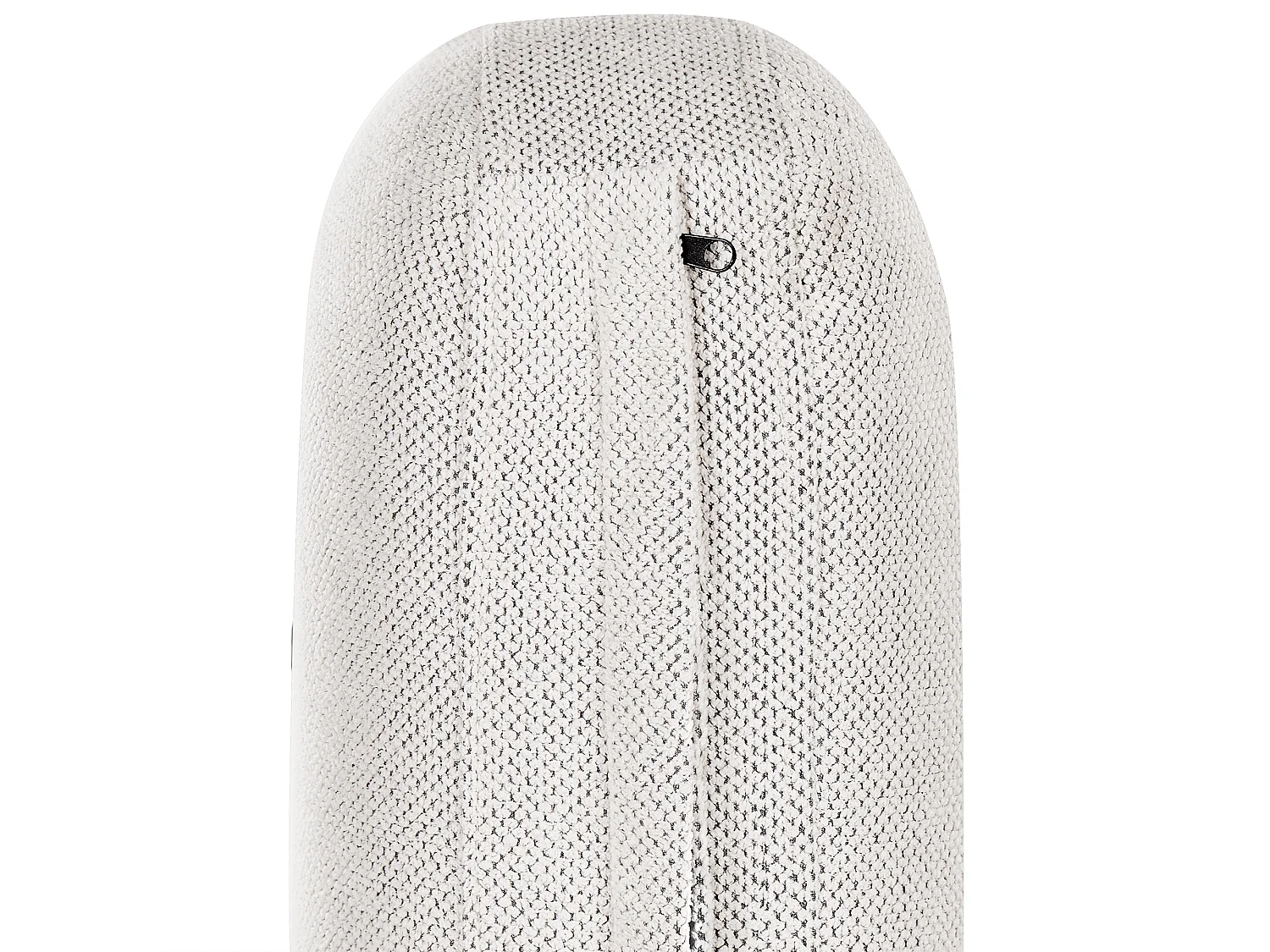 Divano FANSEN Tessuto Bianco sporco con cuscino 3 posti