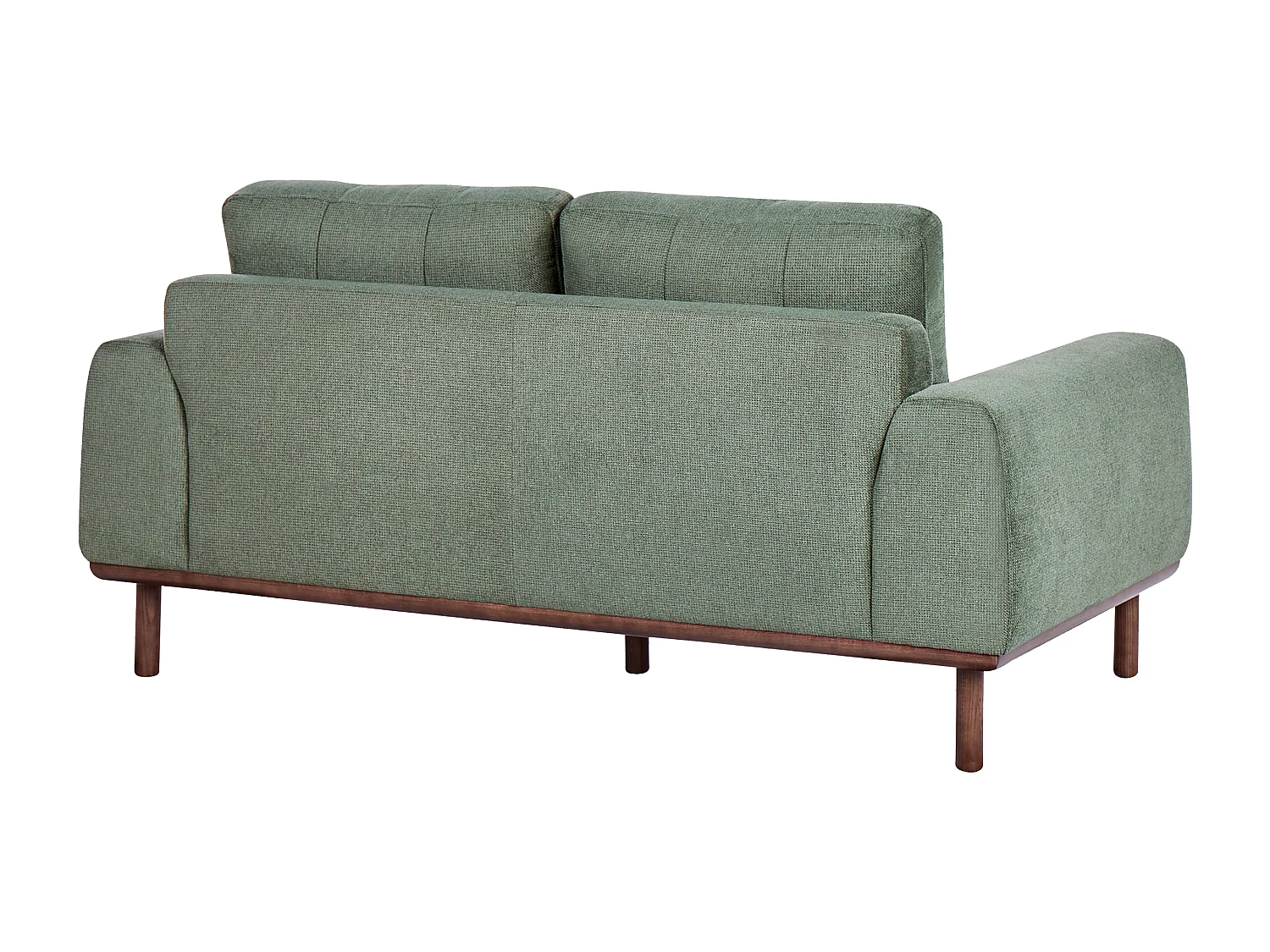Divano LAURILA Tessuto Verde 2 posti