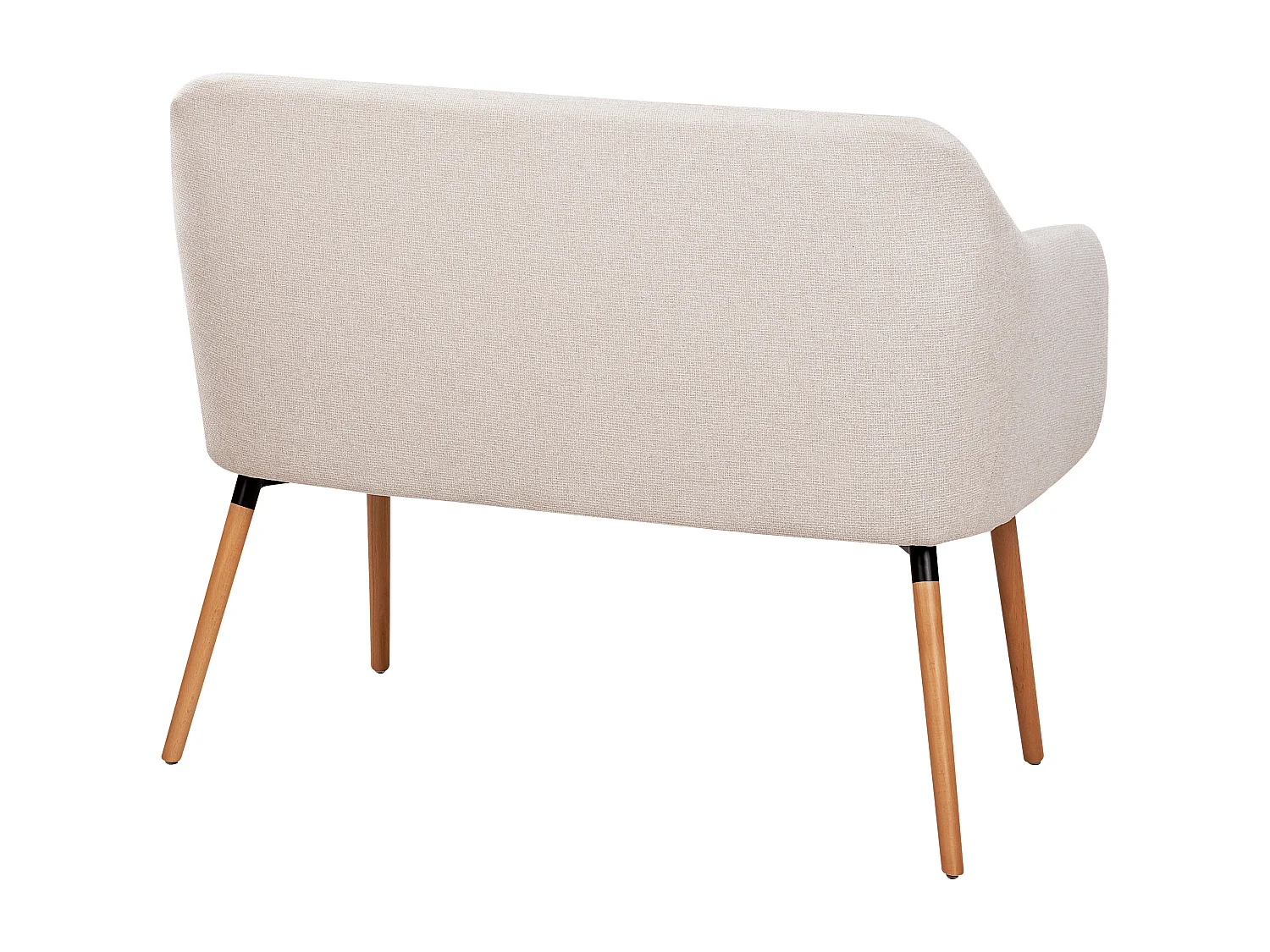 Gestoffeerde bank TABY Stof Lichtbeige 2-zitter