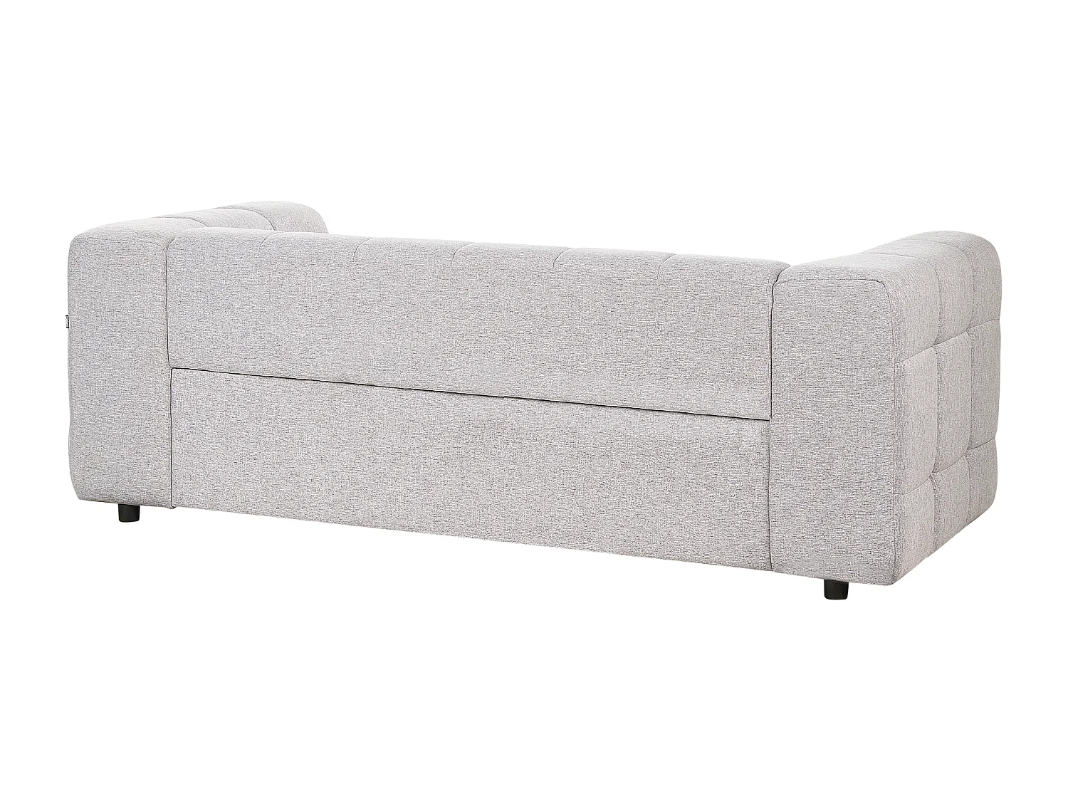 Canapé 3 places MULLOLA Tissu Gris clair