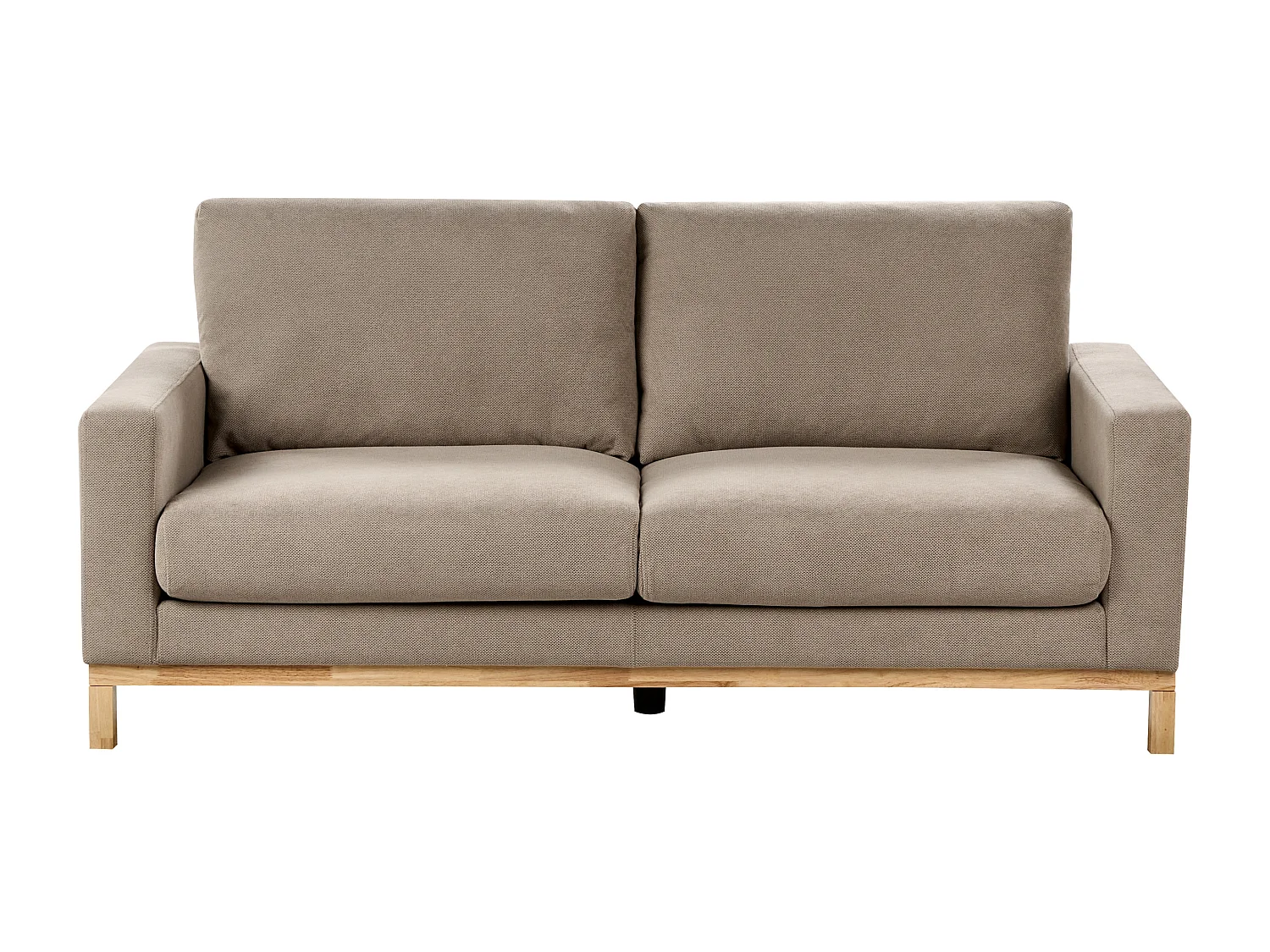 Divano SIGGARD Tessuto Tortora 2 posti