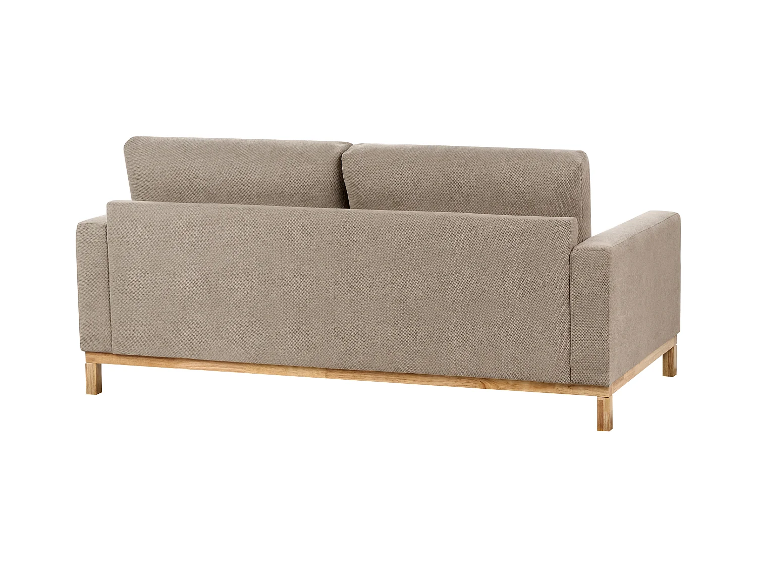 Bank SIGGARD Stof Taupe 2-zitter