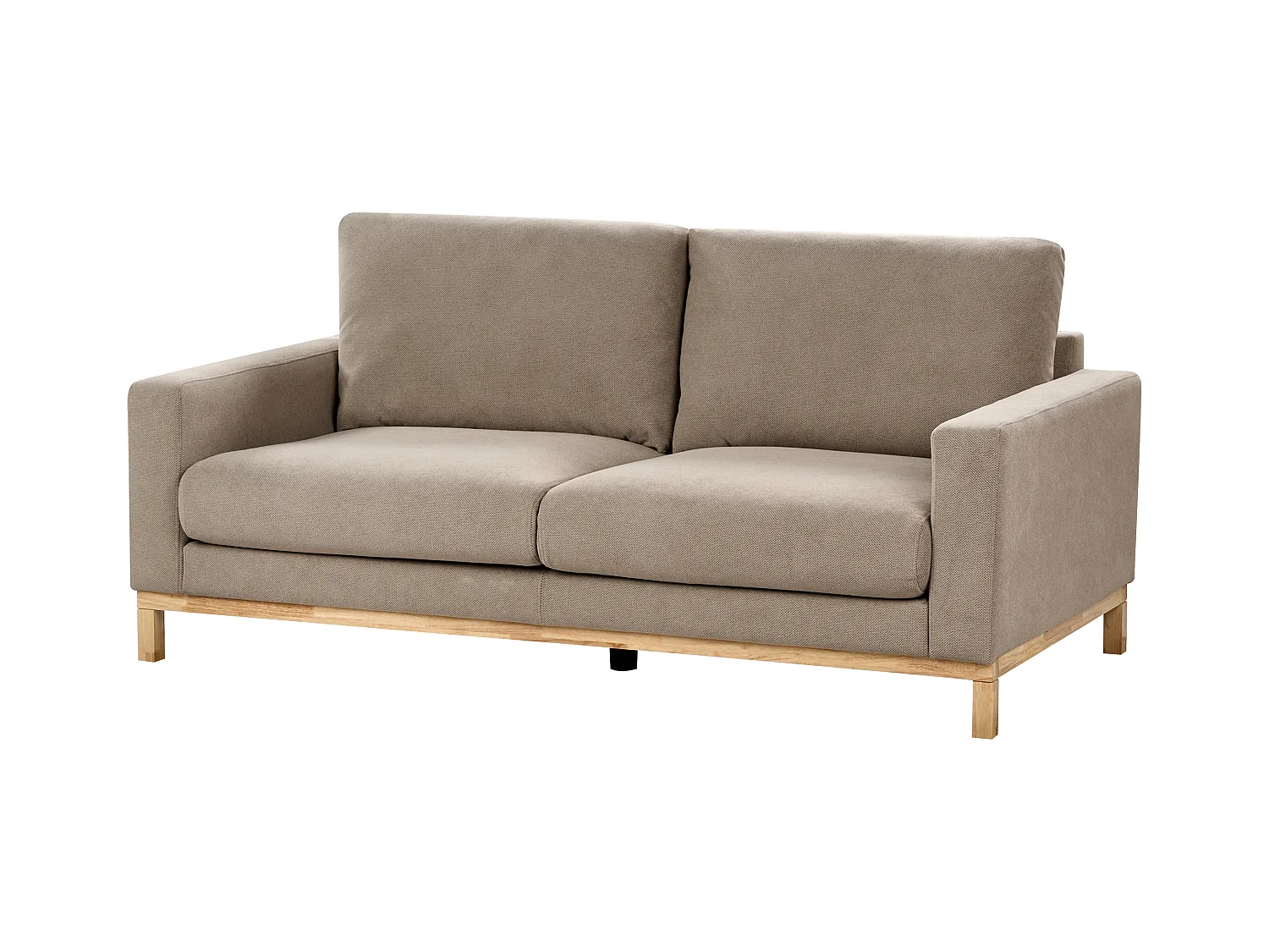 Bank SIGGARD Stof Taupe 2-zitter