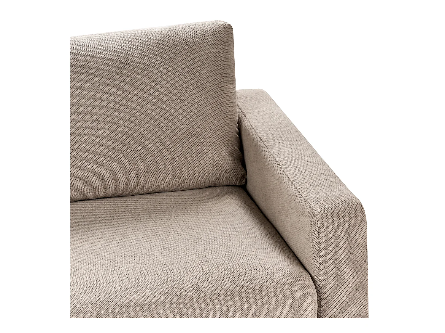 Bank SIGGARD Stof Taupe 2-zitter