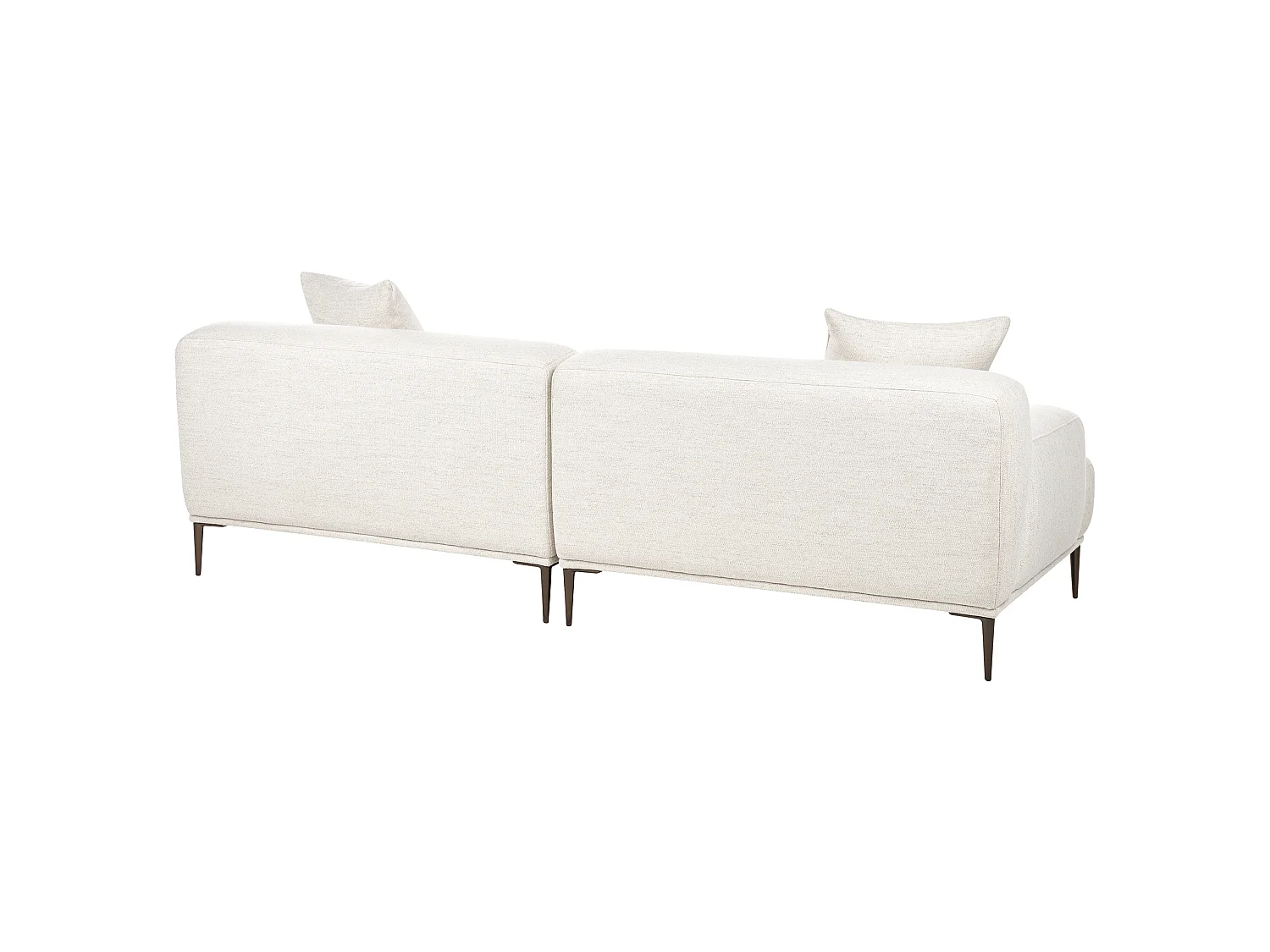 Canapé MATILA Tissu Beige clair 3 places