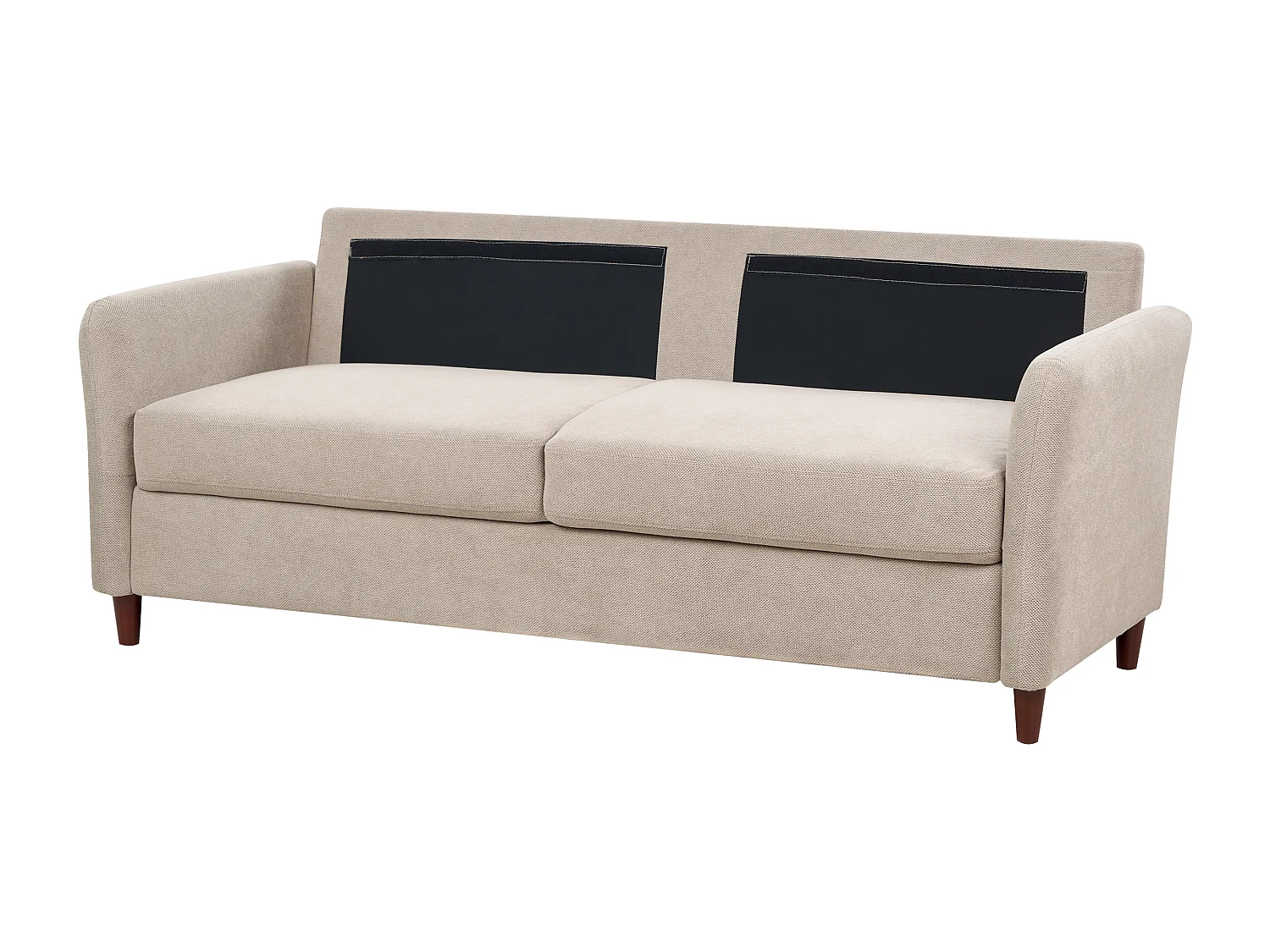 Sofa MARE Beżowoszary ze schowkiem dla 3 osób