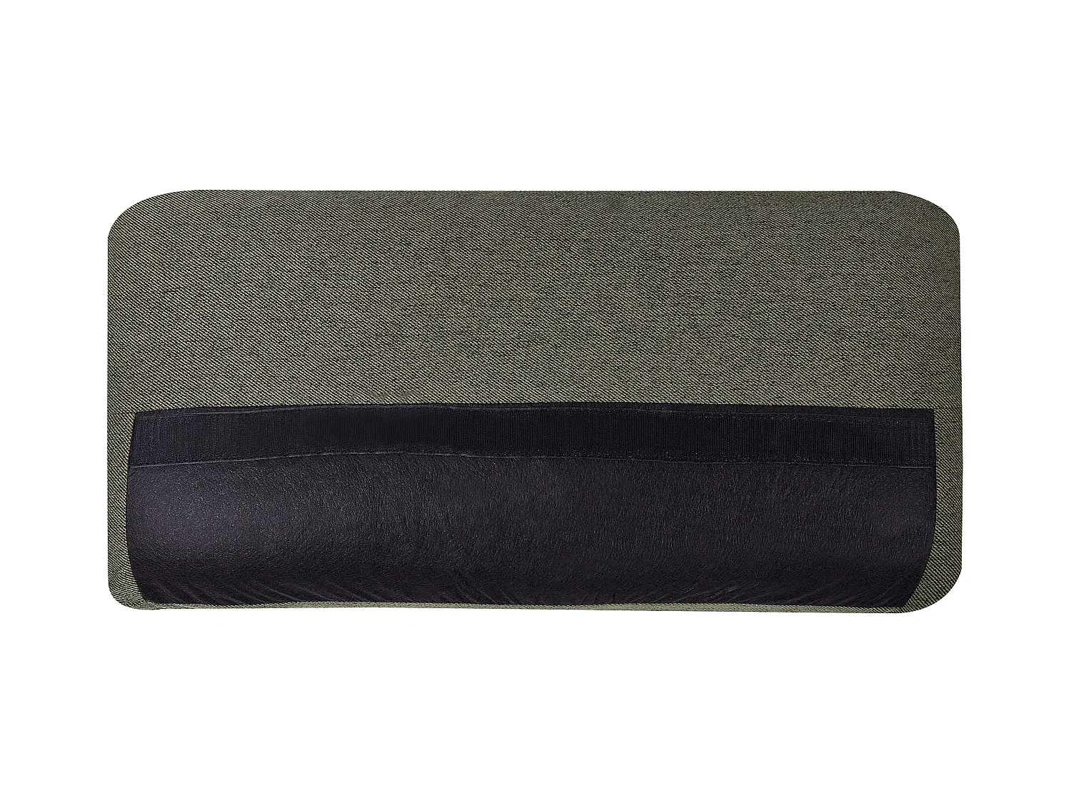 Sofa KANSSELI Stoff Dunkelgrün 3-Sitzer