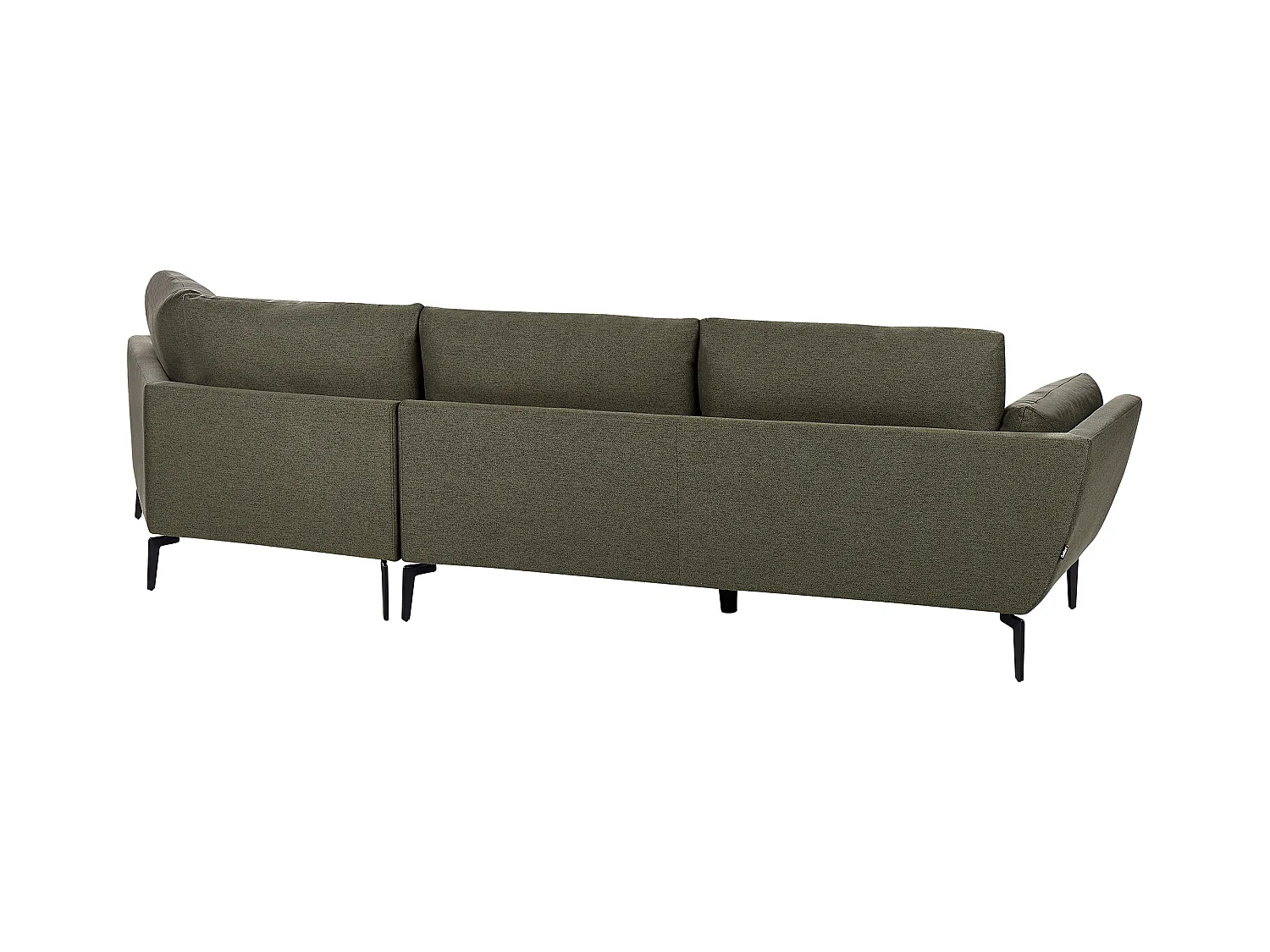 Sofa KANSSELI Stoff Dunkelgrün 3-Sitzer
