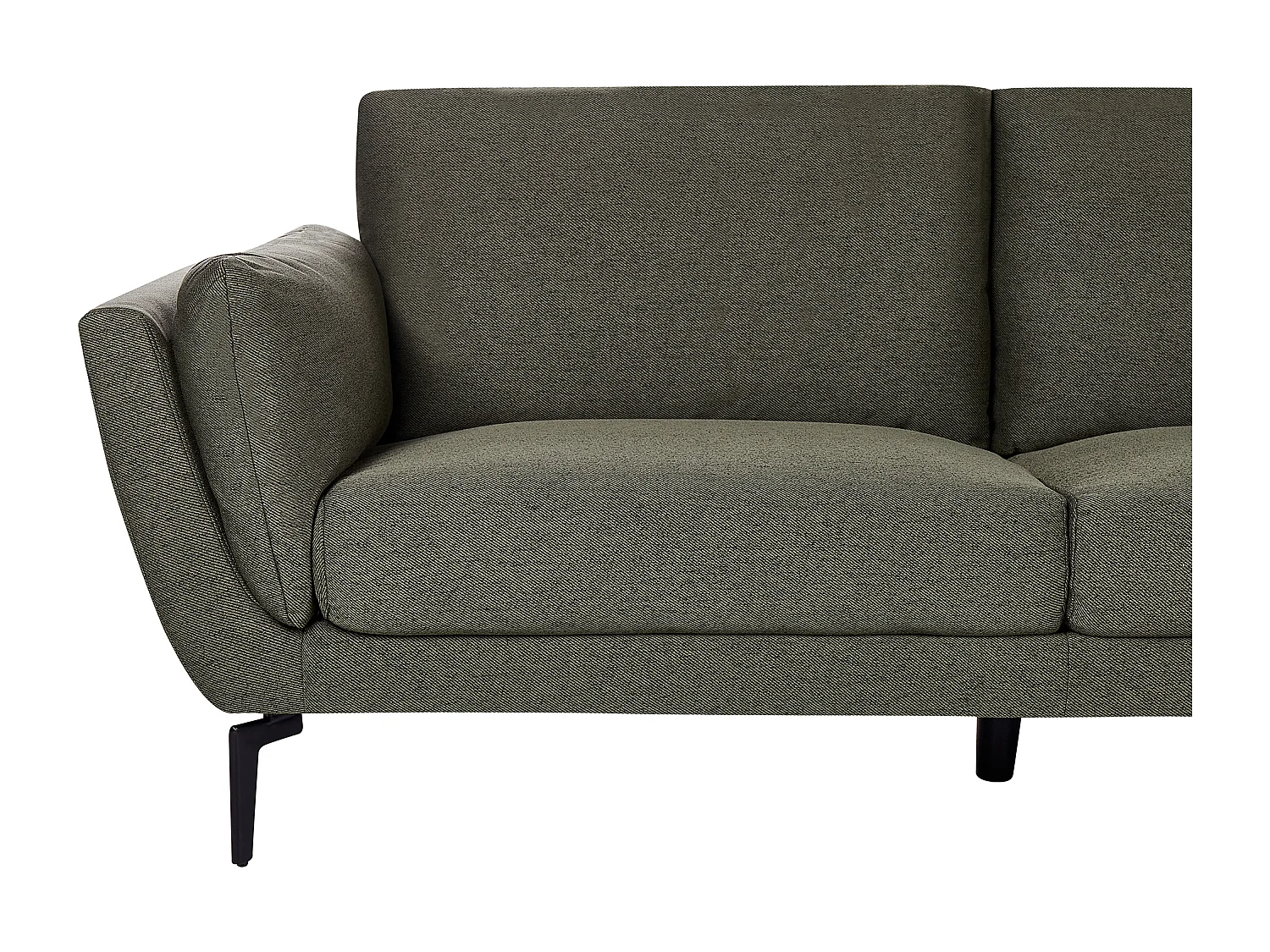 Bank KANSSELI Stof Donkergroen 3-zitter