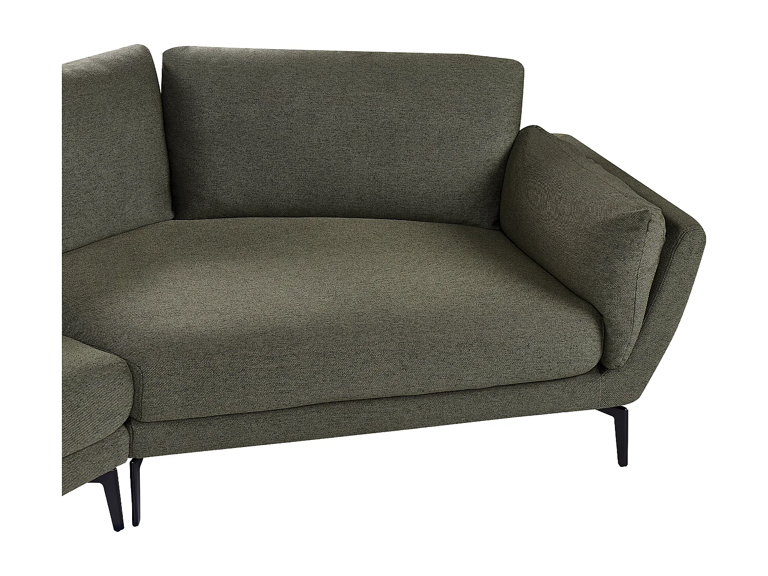 Bank KANSSELI Stof Donkergroen 3-zitter