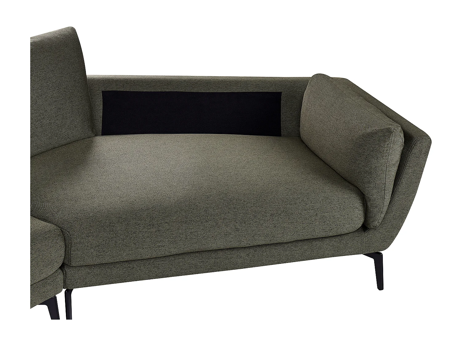 Bank KANSSELI Stof Donkergroen 3-zitter