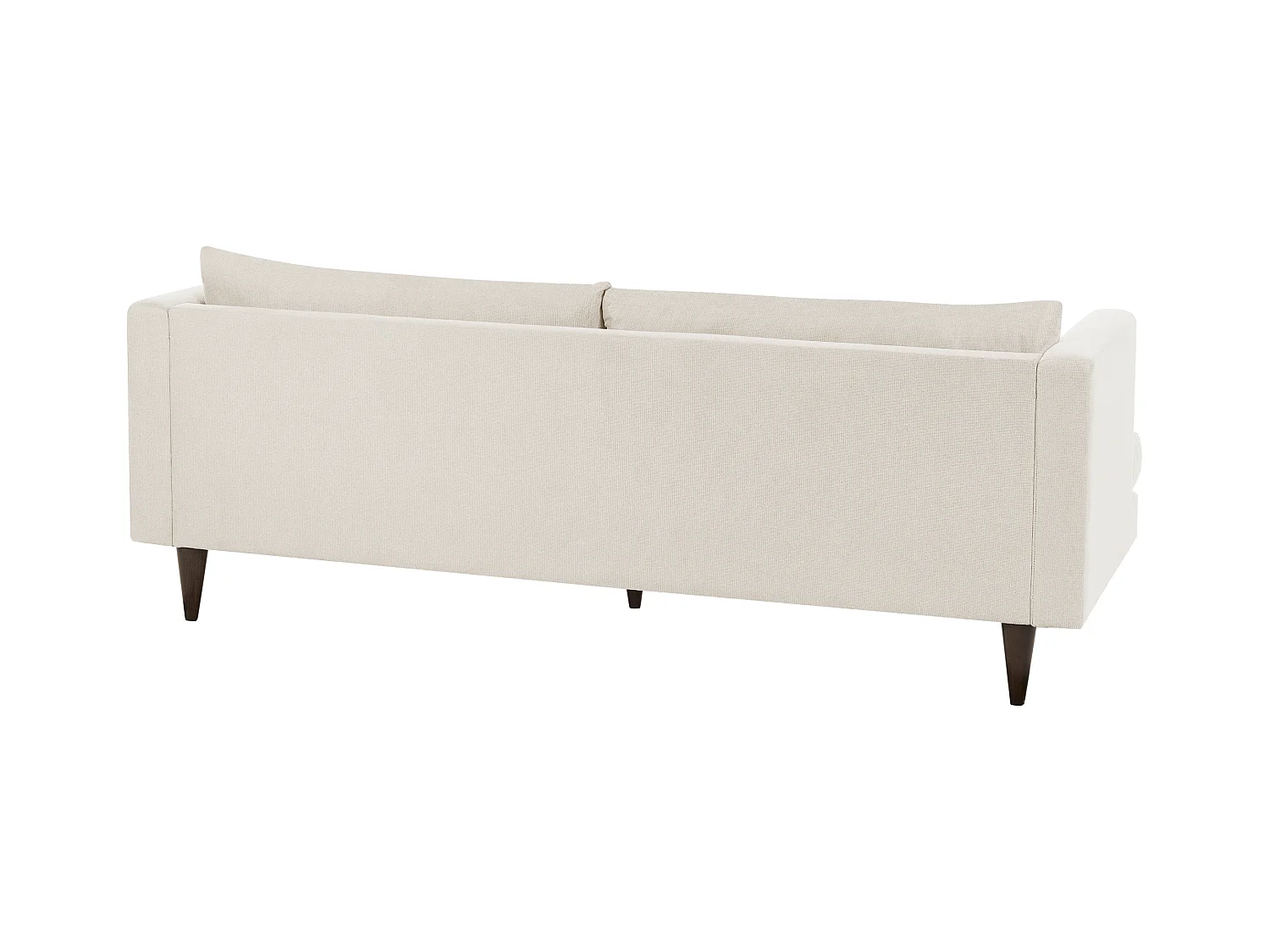 Canapé 3 places JARPEN Tissu Beige clair