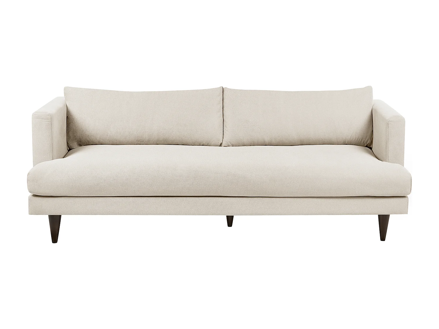 Sofa JARPEN Jasnobeżowy dla 3 osób