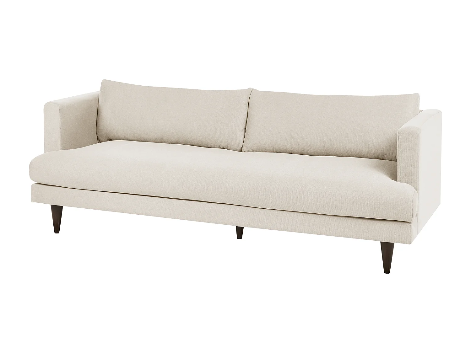 Sofa JARPEN Jasnobeżowy dla 3 osób