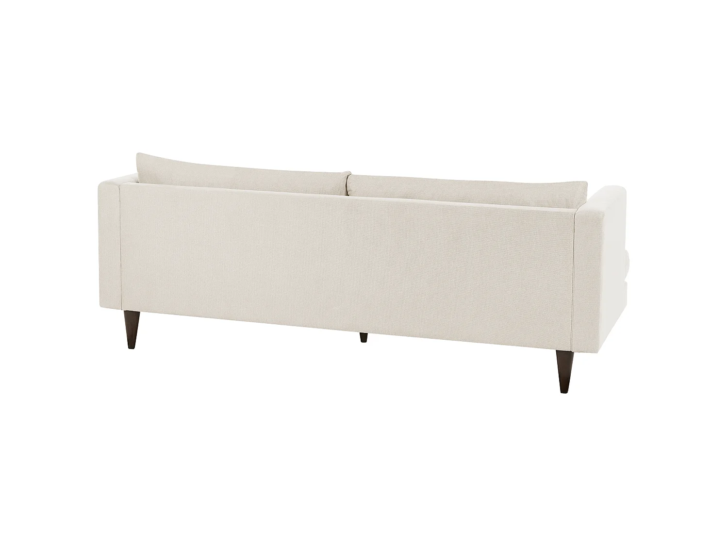 Divano JARPEN Tessuto Beige chiaro 3 posti
