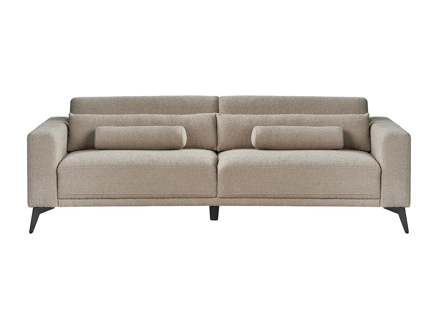 Canapé 3 places ANGE Bouclé Taupe