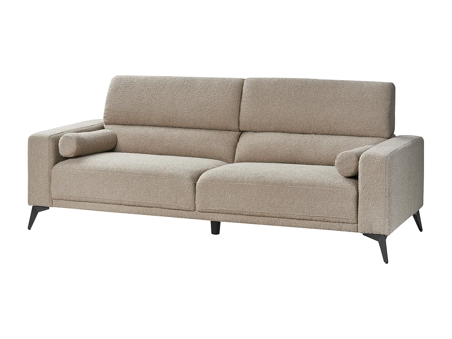 Canapé 3 places ANGE Bouclé Taupe