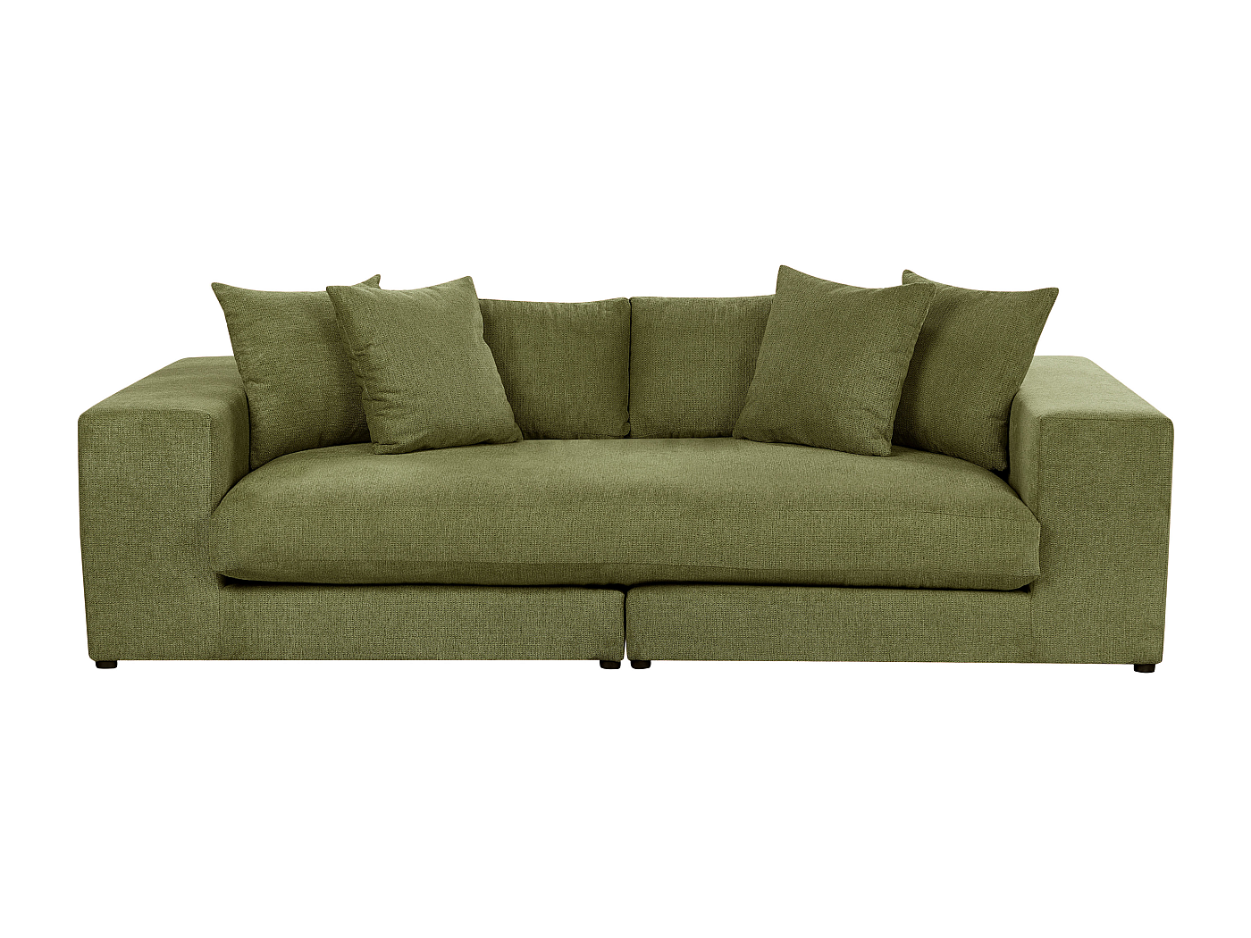 Divano 3 Posti Moderno In Tessuto - Rosso Vino 180cm | Per Soggiorno E Ufficio - Foto 3