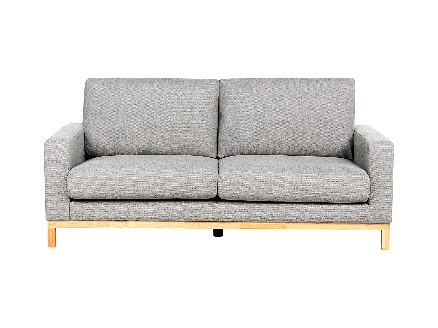Canapé 2 places SIGGARD Tissu Gris