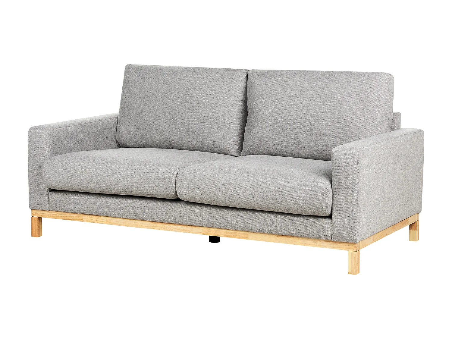 Canapé 2 places SIGGARD Tissu Gris