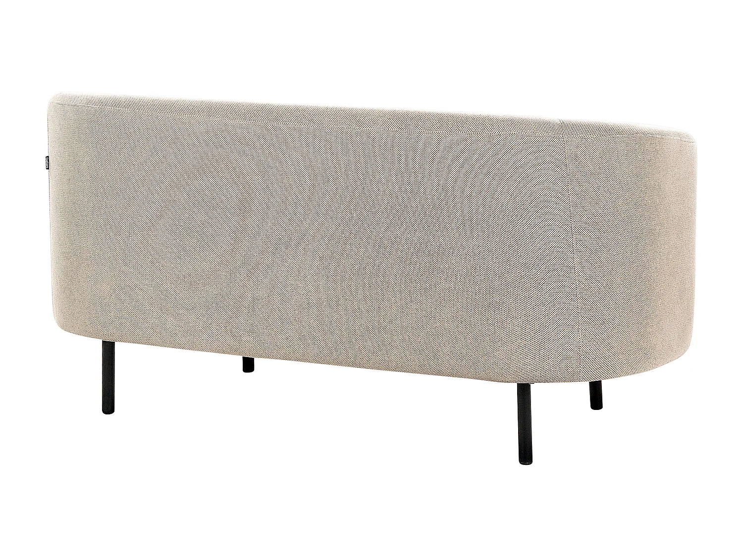 Canapé 2 places LOEN Tissu Taupe