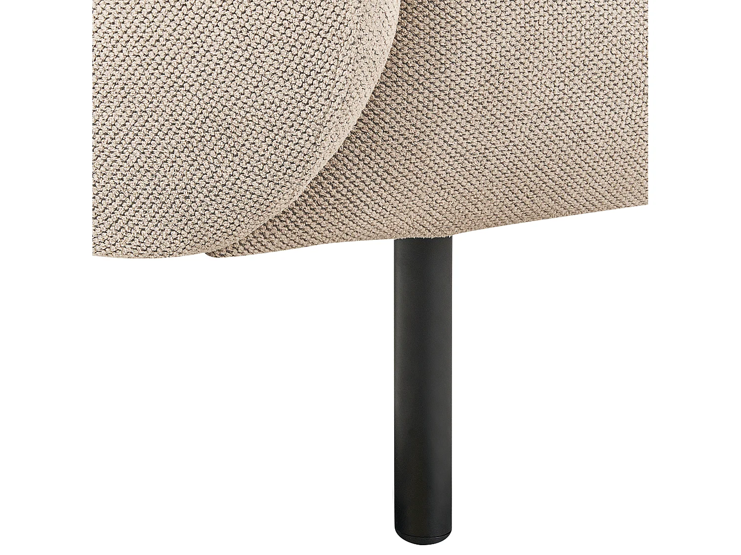 Canapé 2 places en coton taupe LOEN