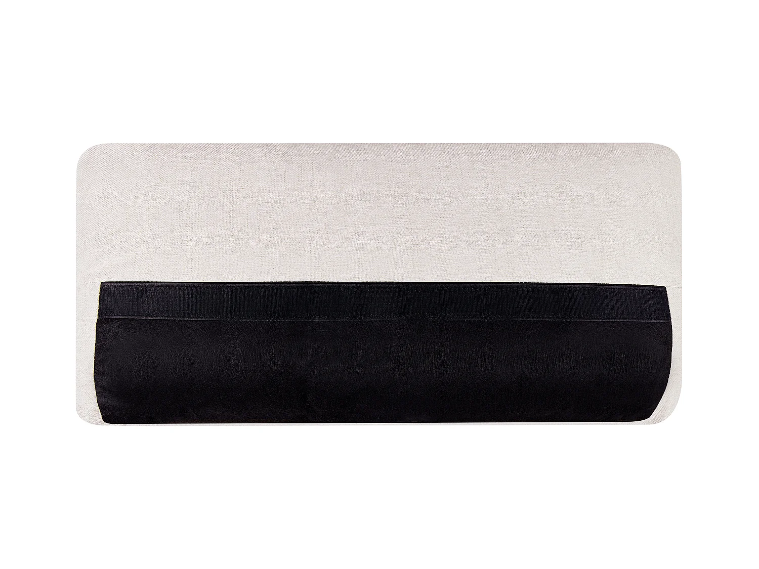 Canapé 3 places KANSSELI Tissu Beige clair