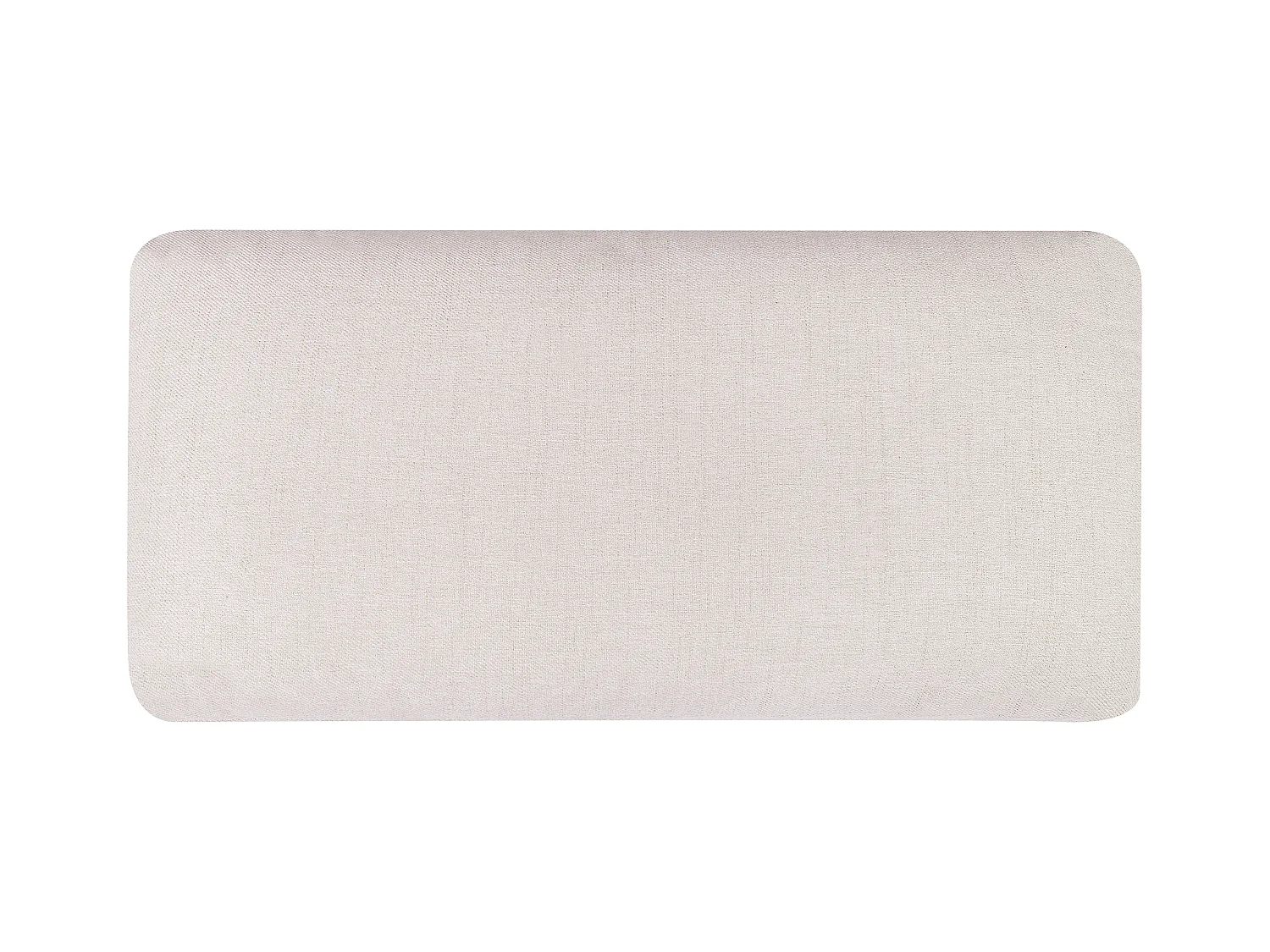 Canapé 3 places KANSSELI Tissu Beige clair