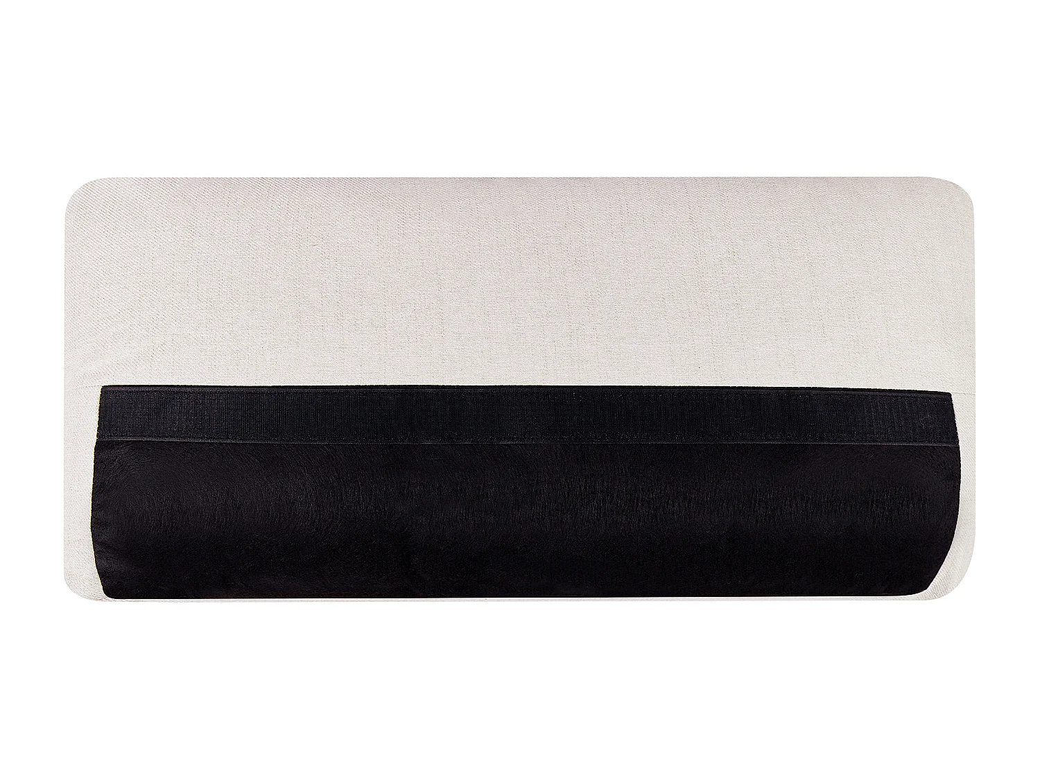 Sofa KANSSELI Stoff Hellbeige 3-Sitzer