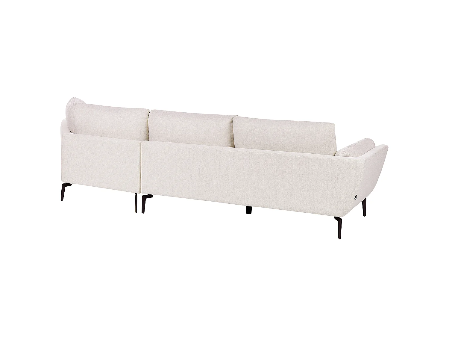Bank KANSSELI Stof Lichtbeige 3-zitter